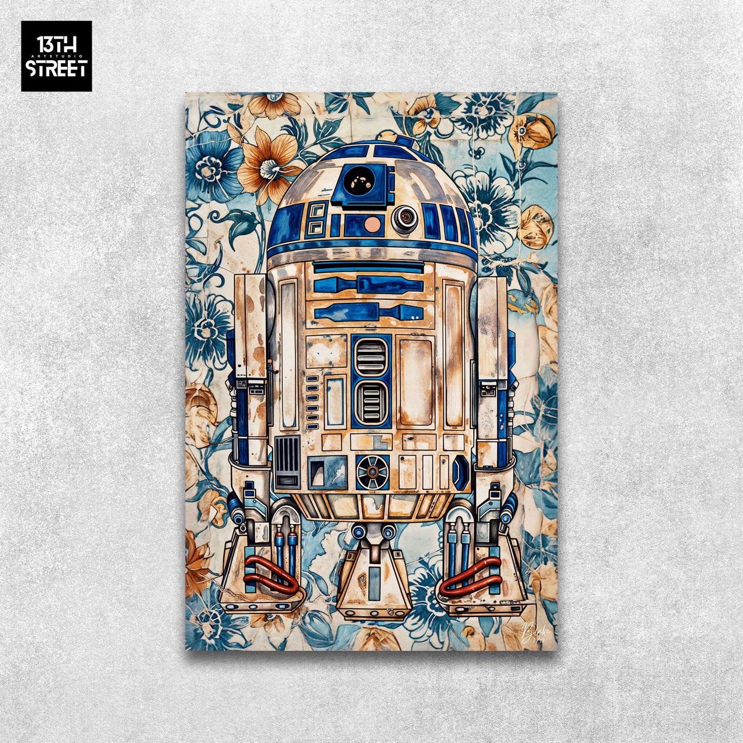 Blake - R2D2 V.Tiling - Plexiglass 40x60x0.3cm