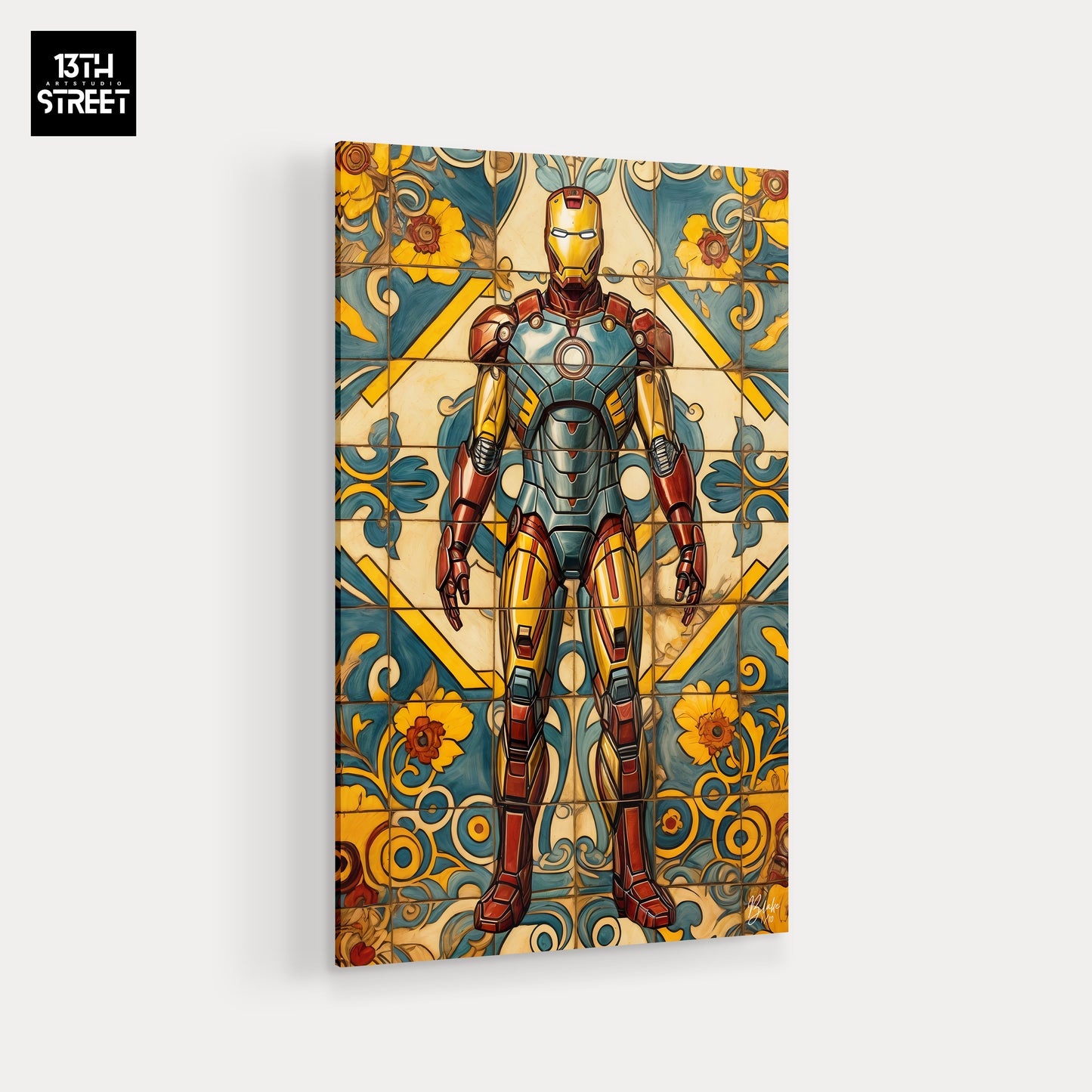 Blake - Iron Man V.Tiling - Plexiglass 40x60x0.3cm