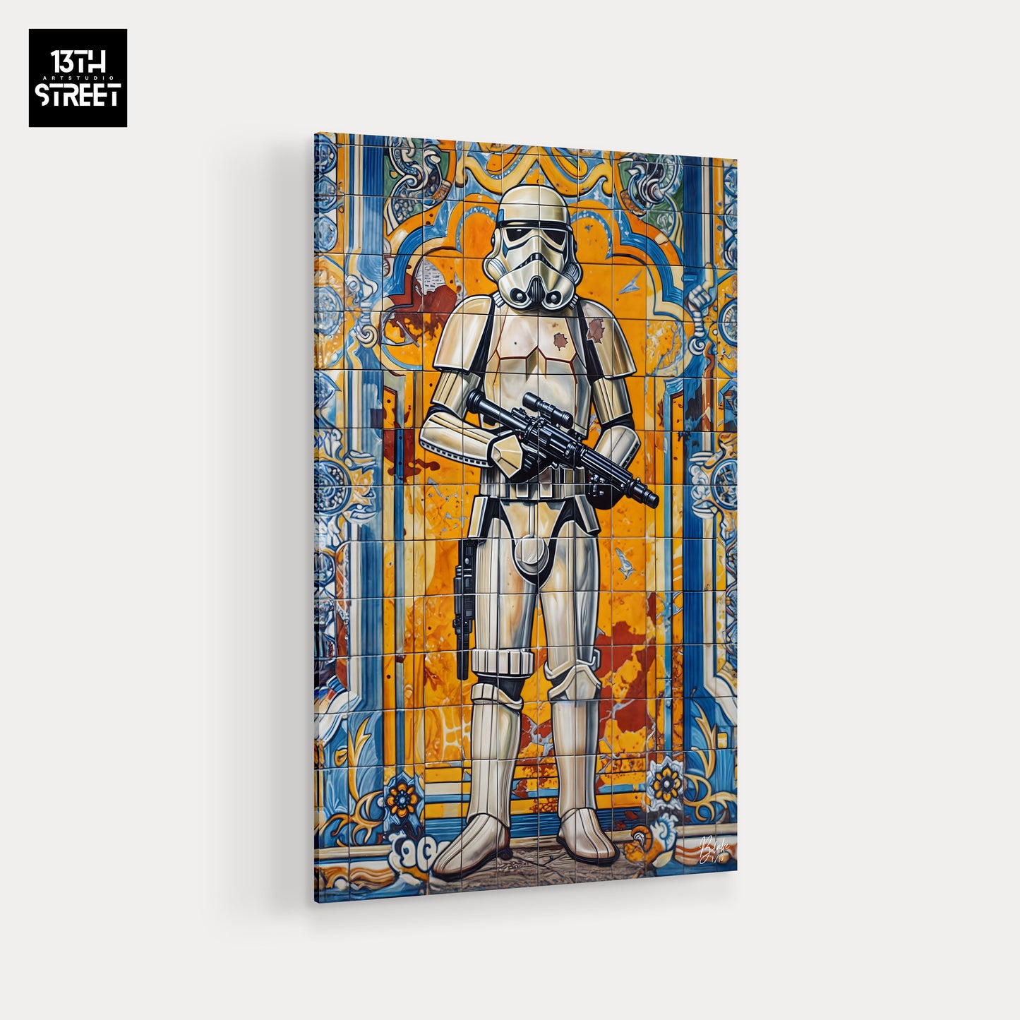 Blake - Stormtrooper V.Tiling - Plexiglass 40x60x0.3cm
