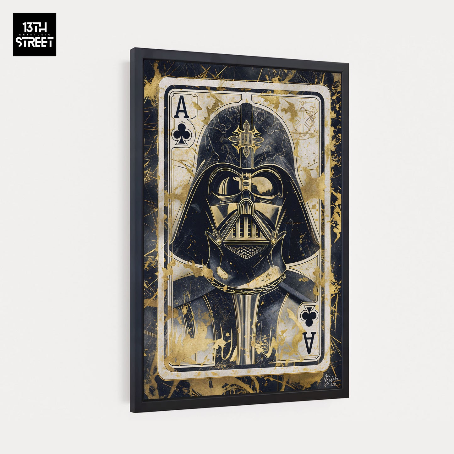 Blake - Darth Vader Card Collection V.Gold - Canvas 40x60x2cm