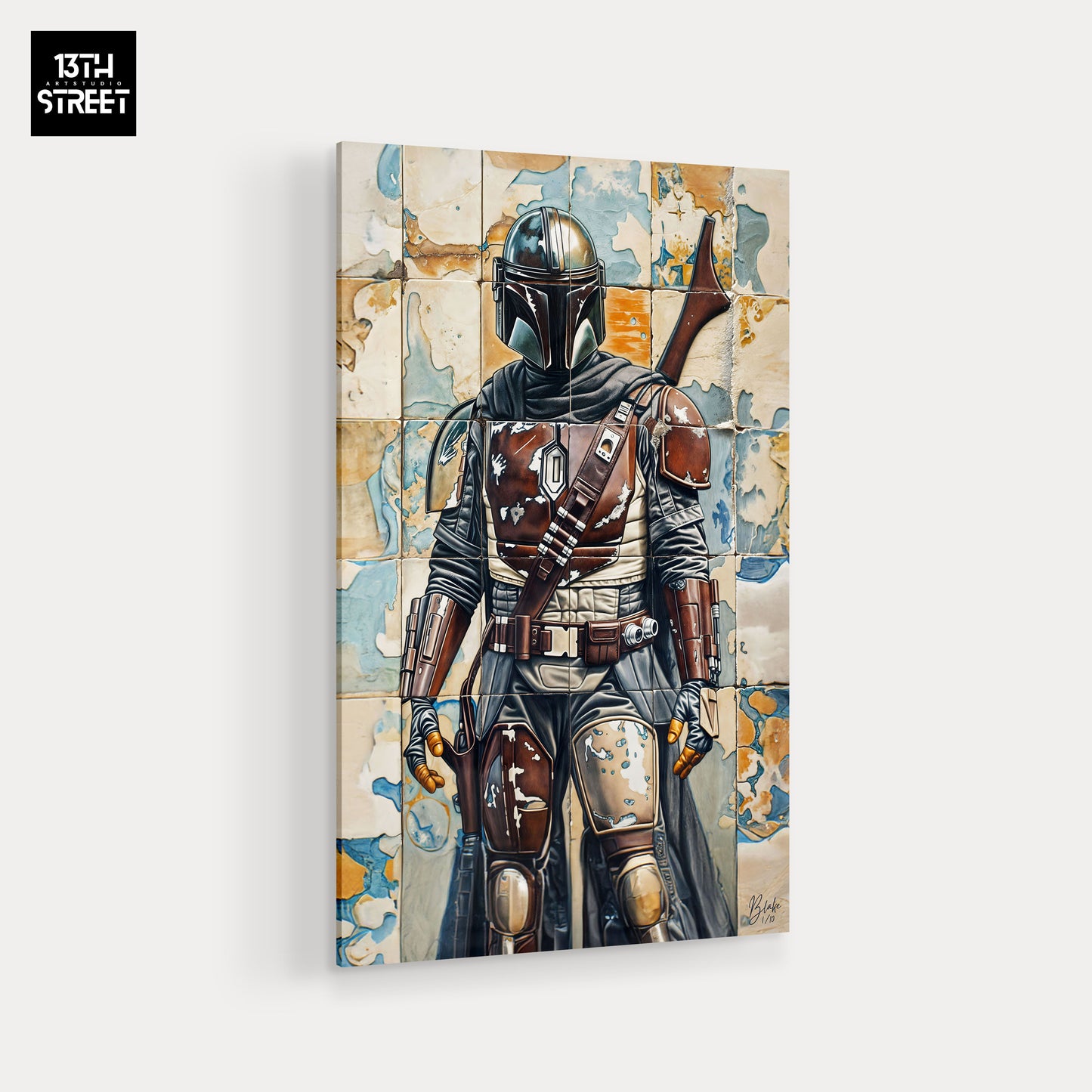 Blake - Mandalorian V.Tiling - Plexiglass 40x60x0.3cm