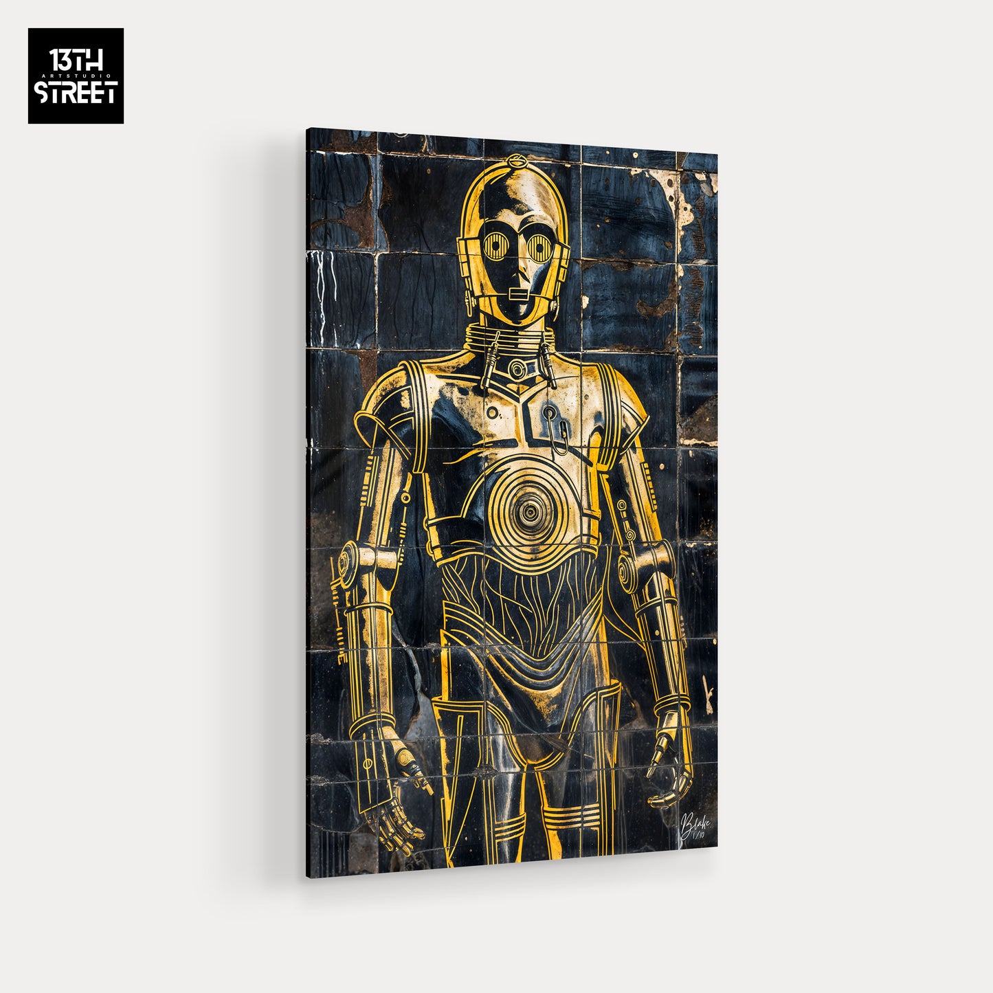 Blake - C3PO V.Tiling - Plexiglass 40x60x0.3cm