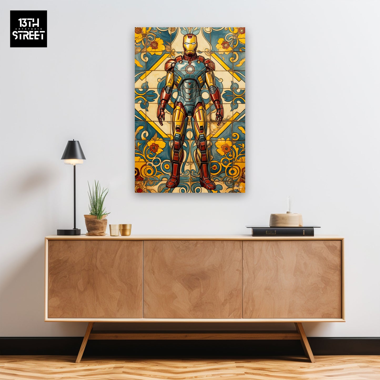 Blake - Iron Man V.Tiling - Plexiglass 40x60x0.3cm