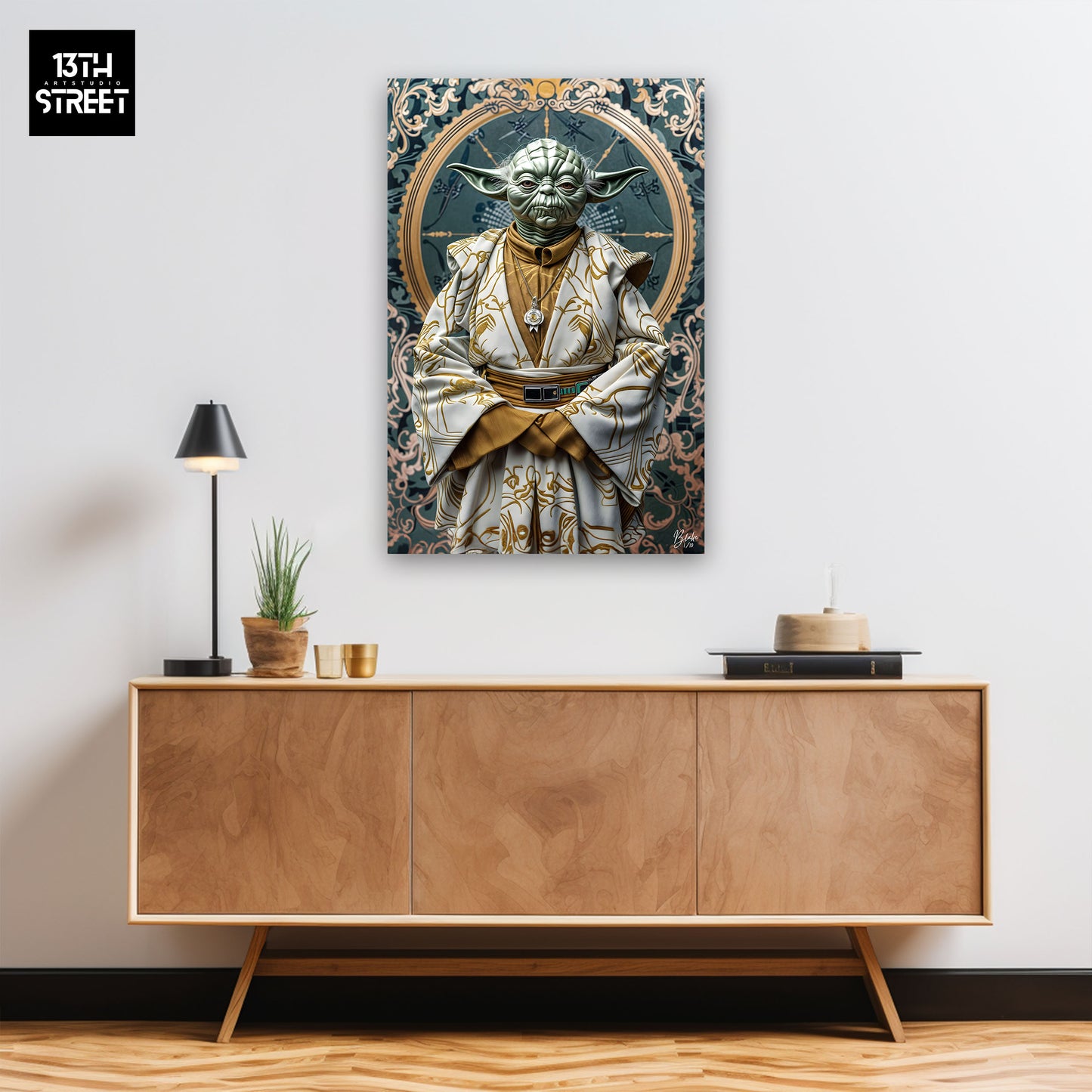 Blake - Master Yoda V.Stylish - Plexiglass 40x60x0.3cm
