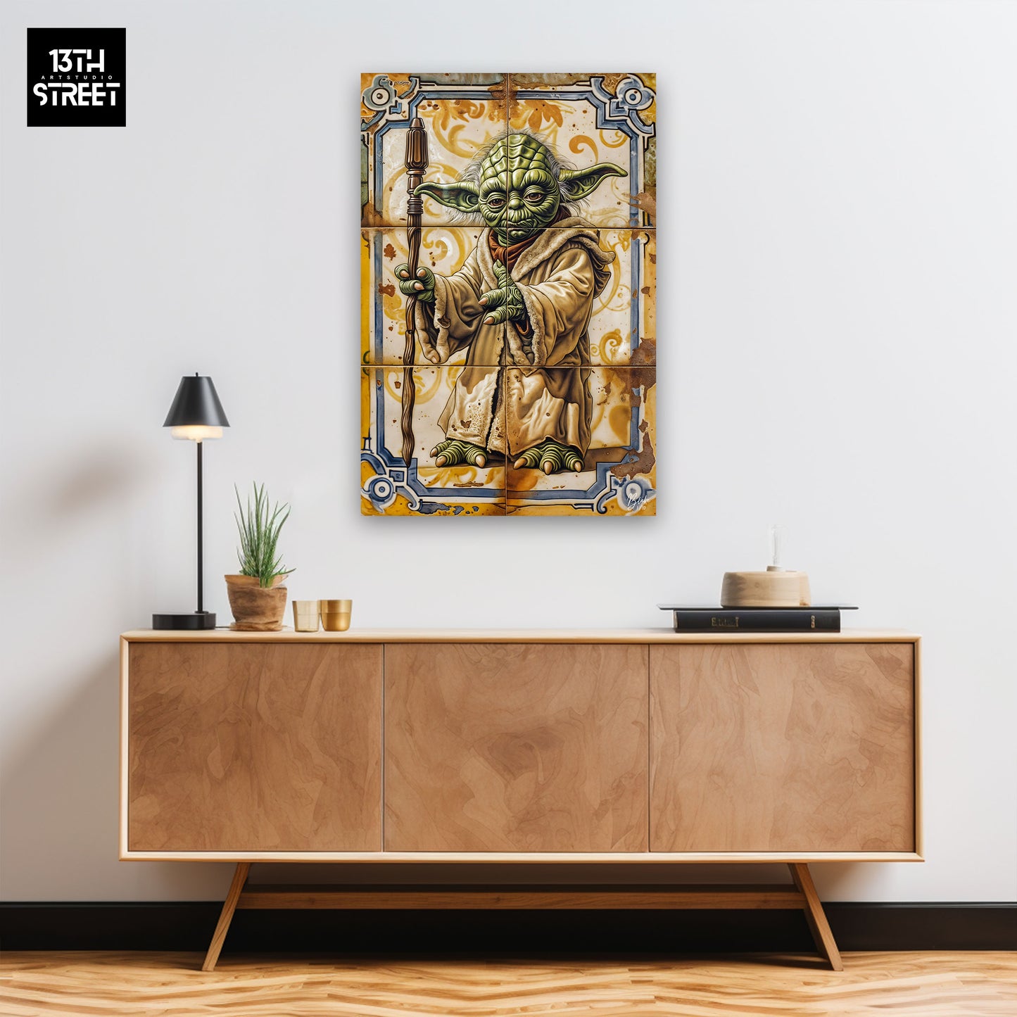 Blake - Master Yoda V.Tiling - Plexiglass 40x60x0.3cm