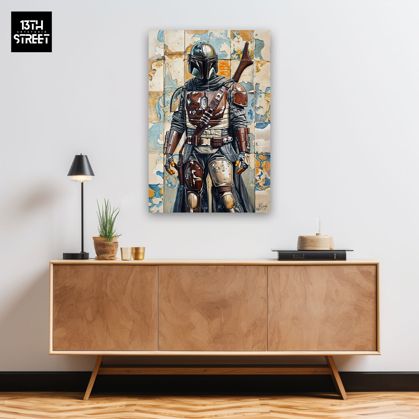 Blake - Mandalorian V.Tiling - Plexiglass 40x60x0.3cm