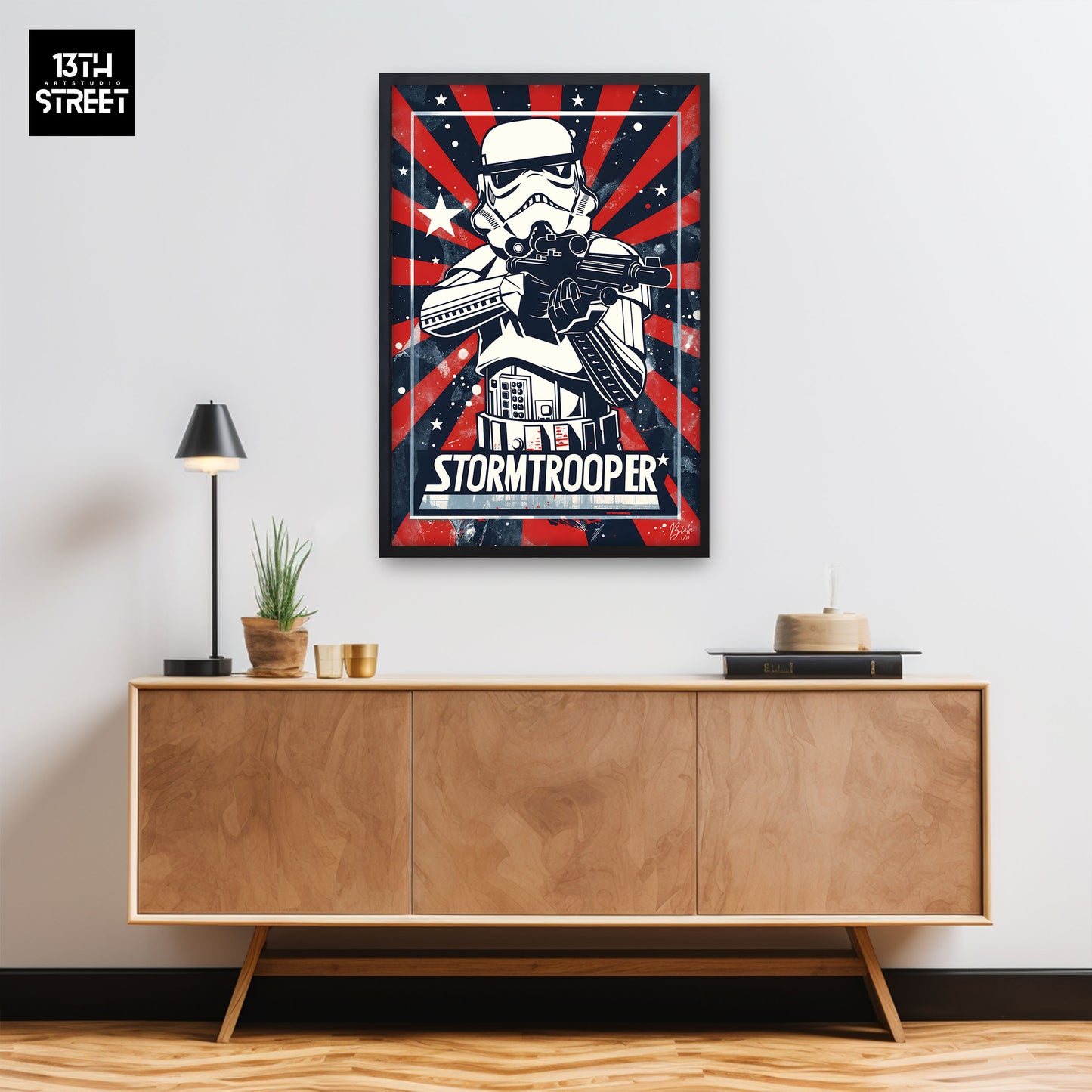 Blake - Stormtrooper Card Collection V.Color - Canvas 40x60x2cm