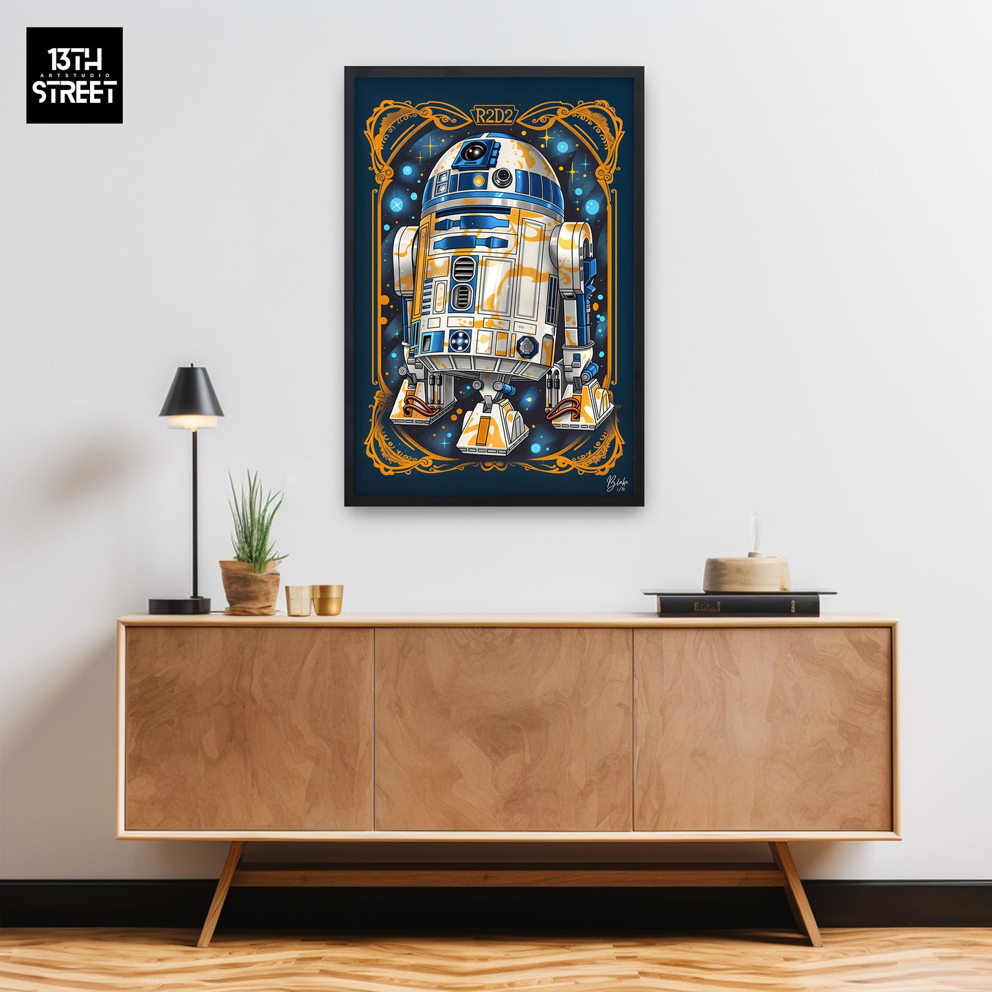 Blake - R2D2 Card Collection V.Color - Canvas 40x60x2cm