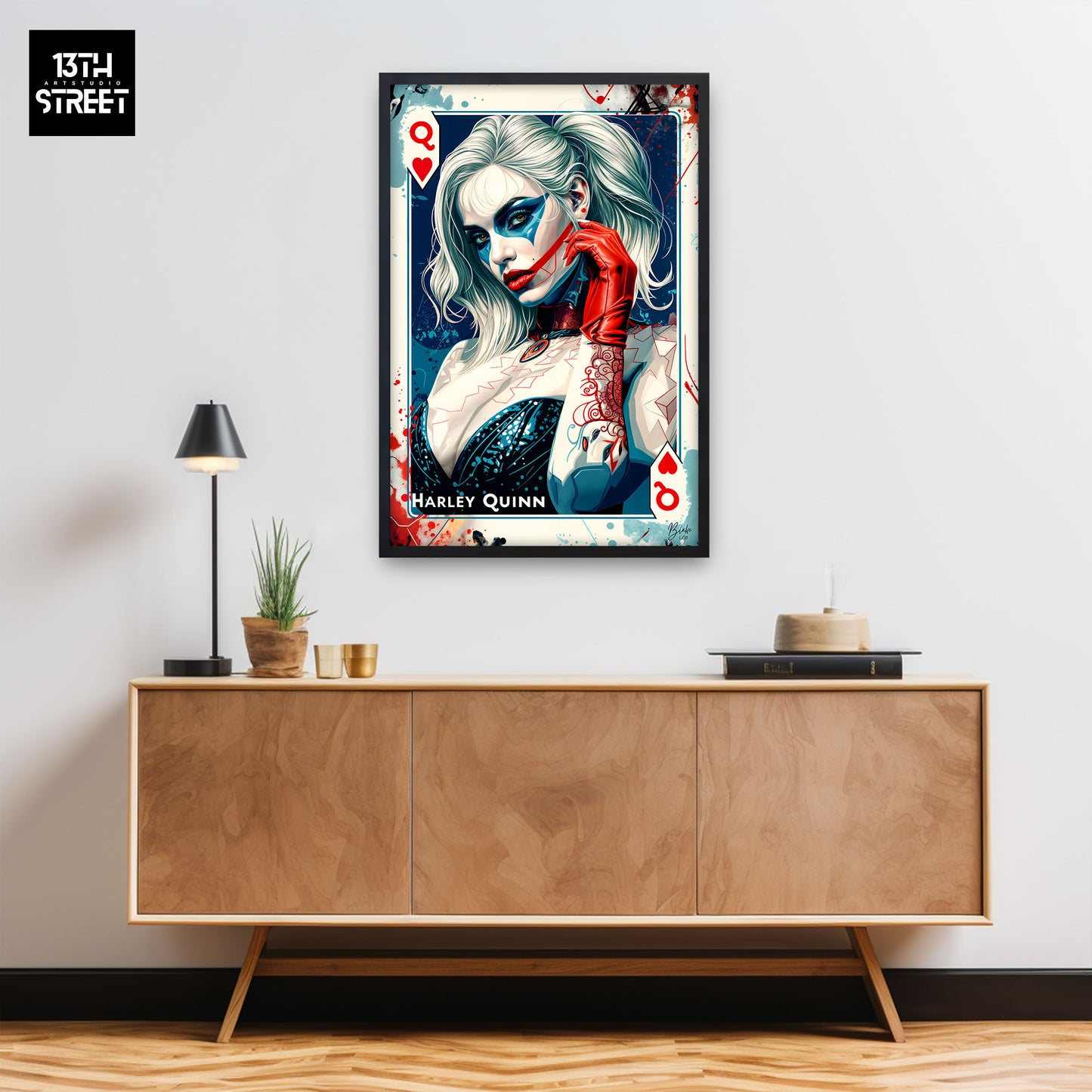 Blake - Harley Quinn Card Collection V.Color - Canvas 40x60x2cm