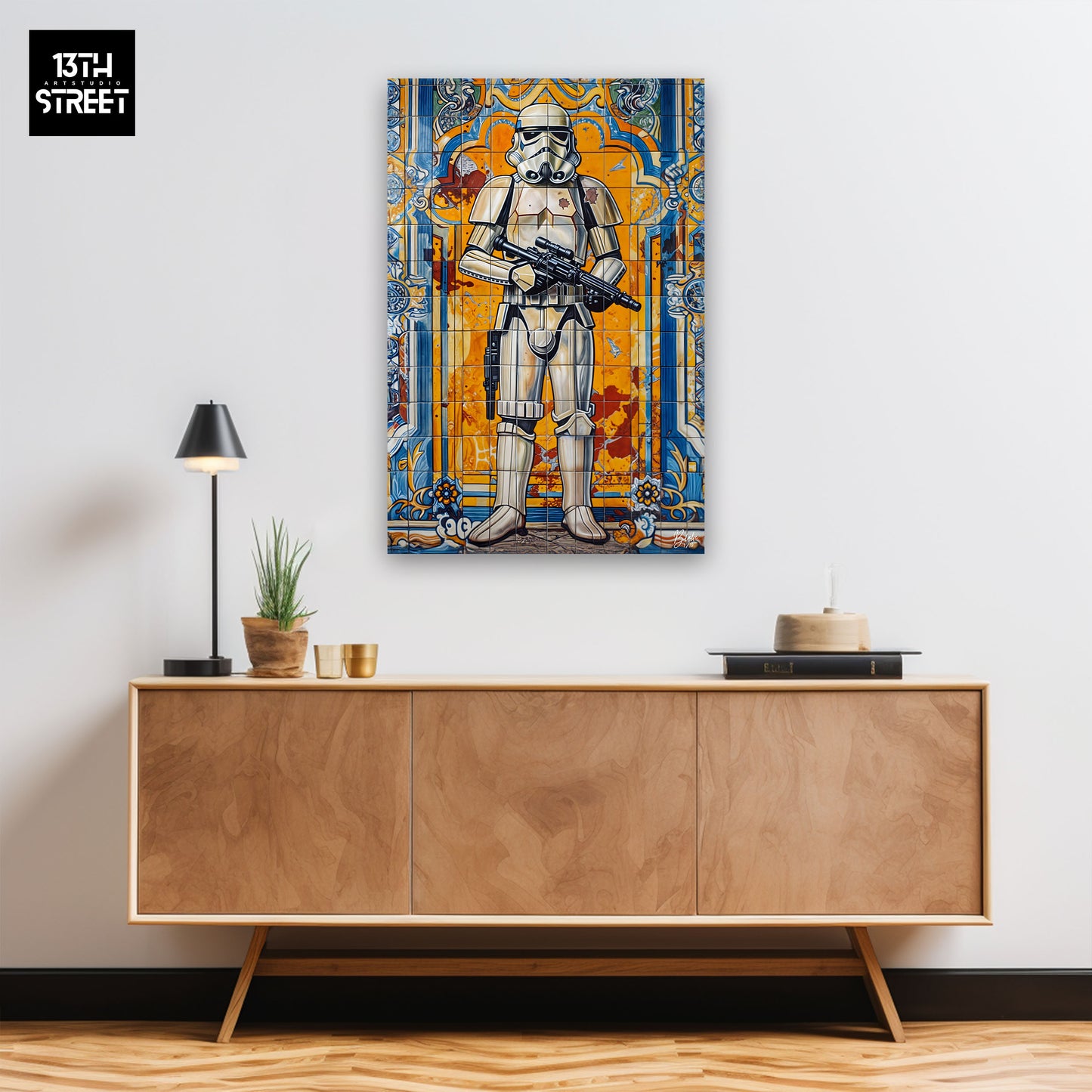 Blake - Stormtrooper V.Tiling - Plexiglass 40x60x0.3cm