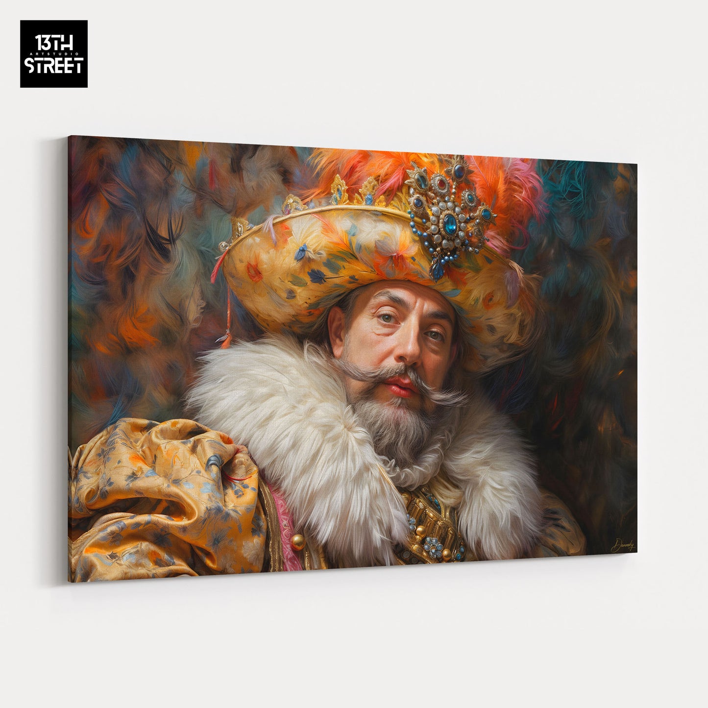 Davinsky - Eccentric Royalty - Canvas