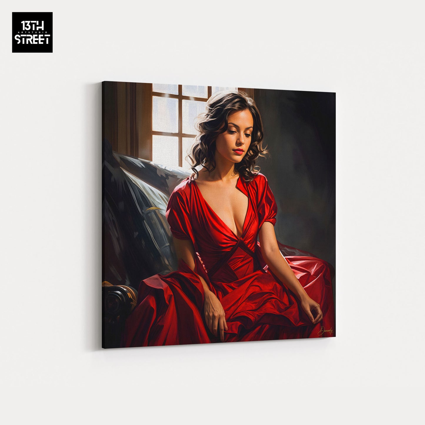 Davinsky - Rouge Passion - Canvas