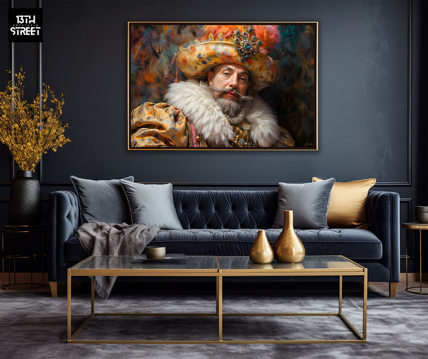 Davinsky - Eccentric Royalty - Canvas