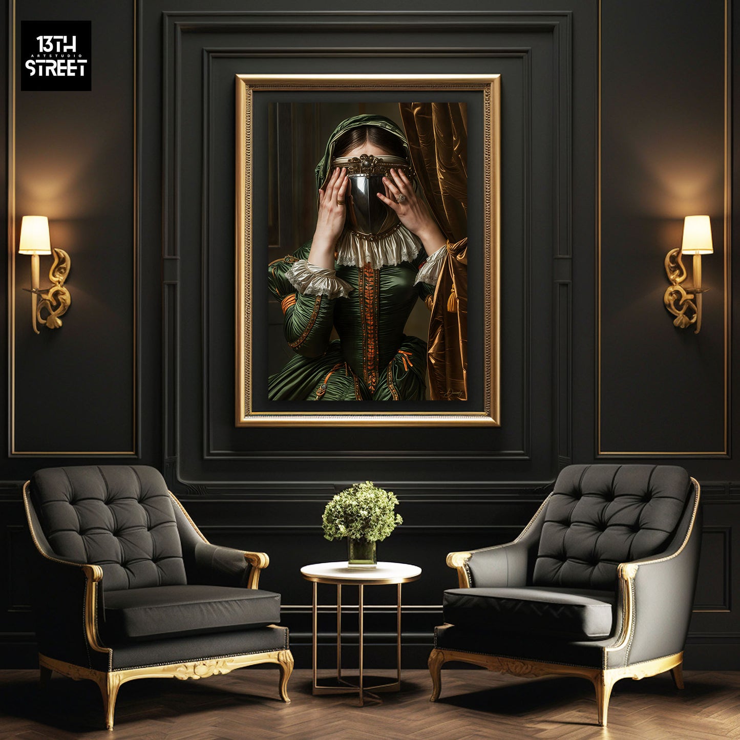 Davinsky - Masque de Silence - Toile
