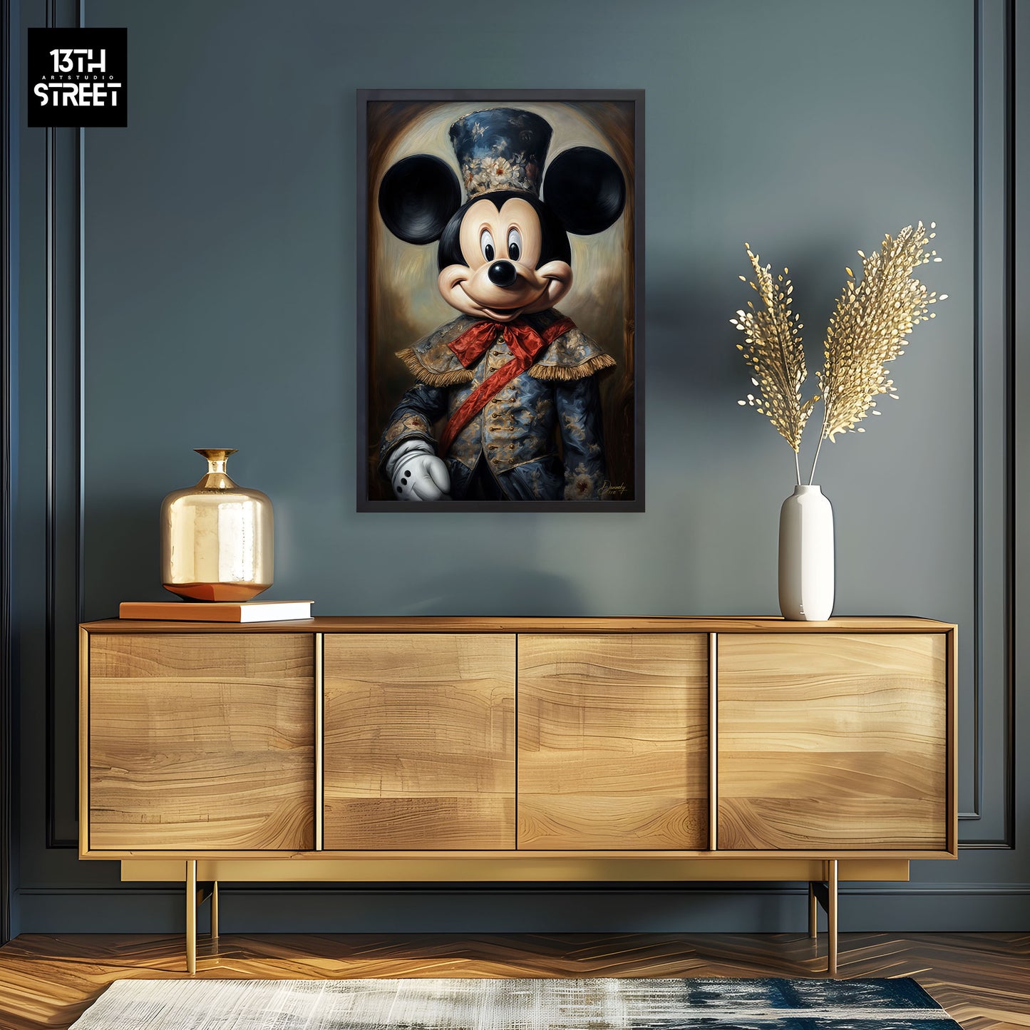 Davinsky – Lord Mickey Mouse – Leinwand 40 x 60 x 2 cm