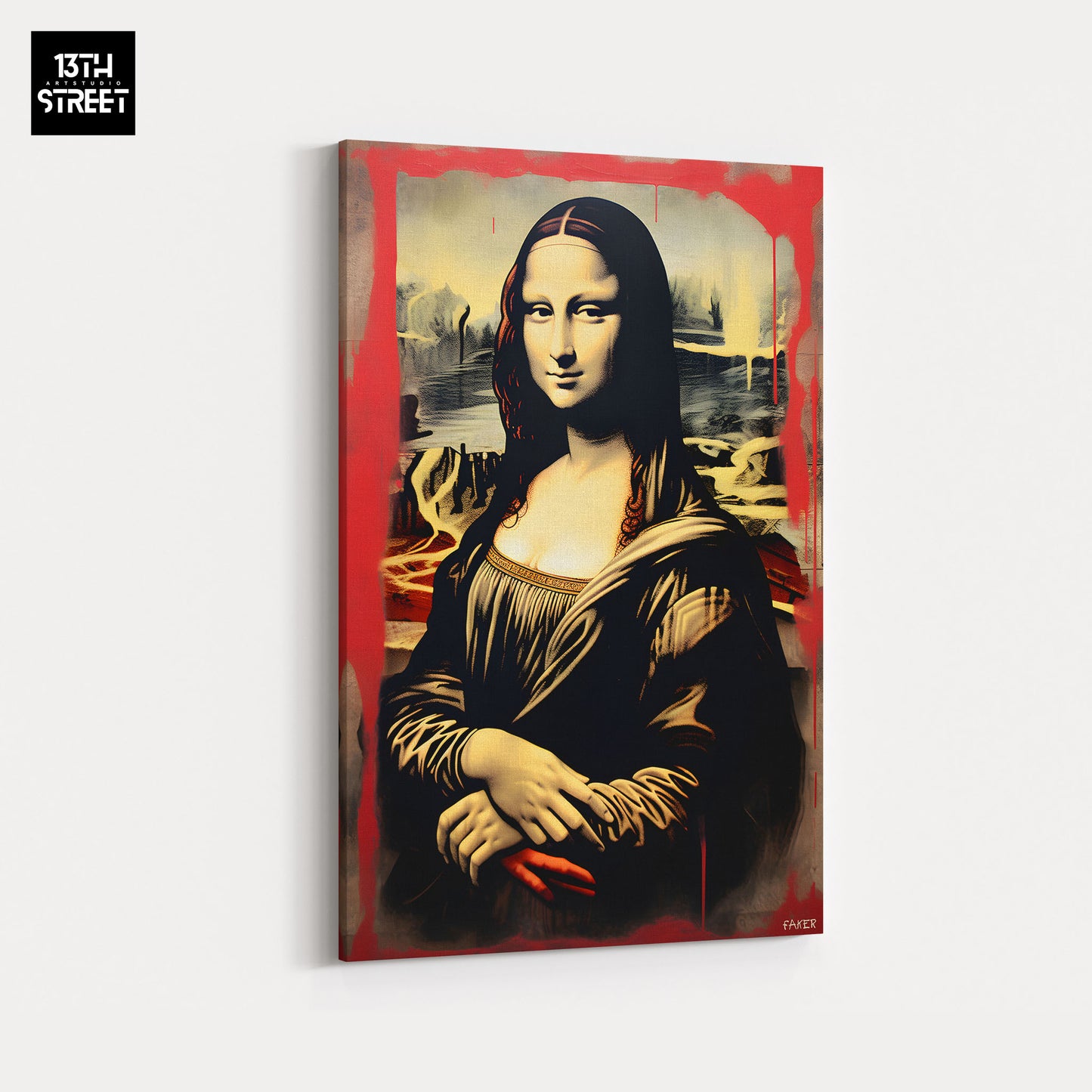 Faker - Mona Lisa - Canvas