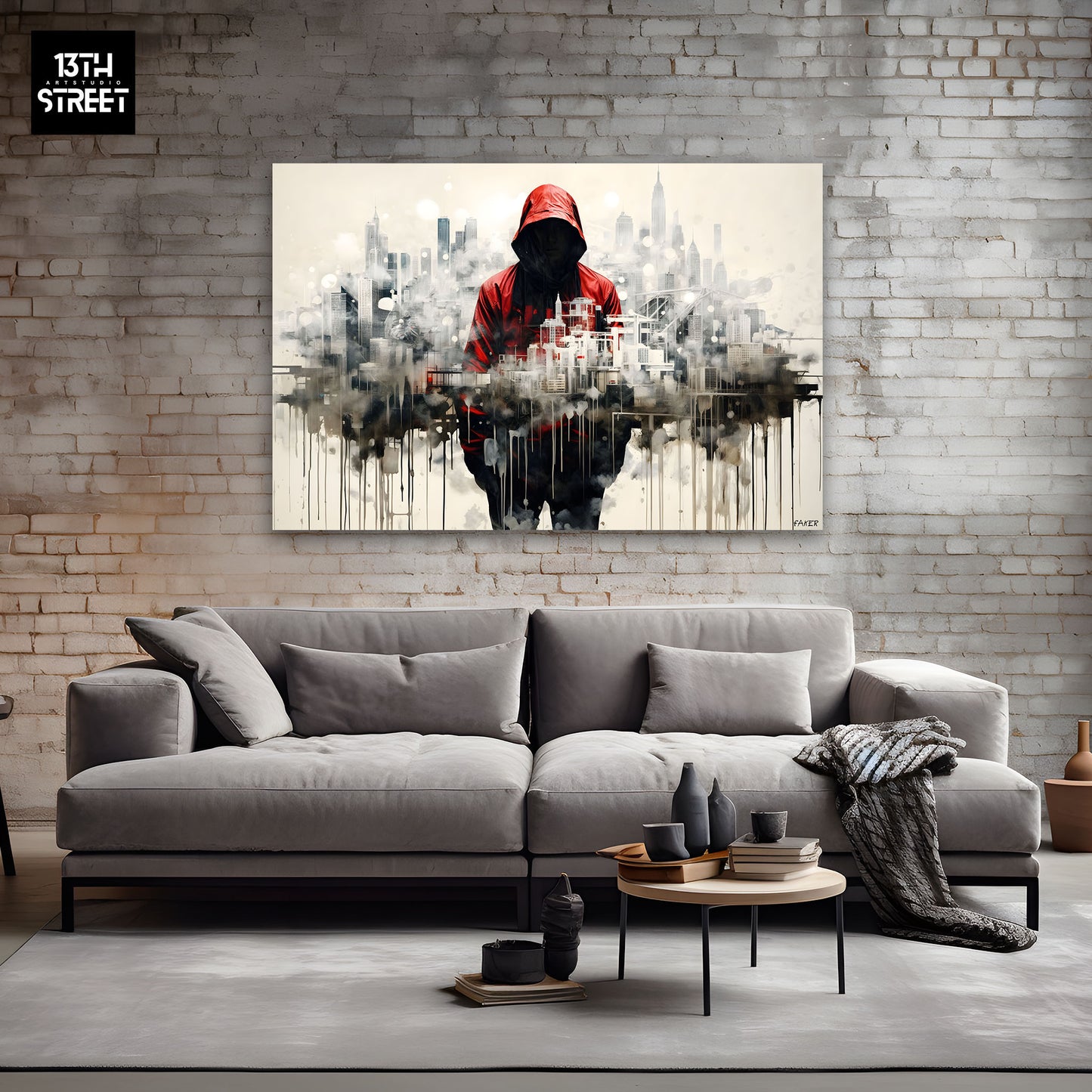 Faker - Urban Vandal - Canvas