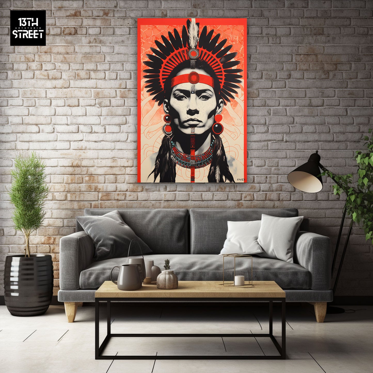 Faker - Spirit of the Earth - Canvas