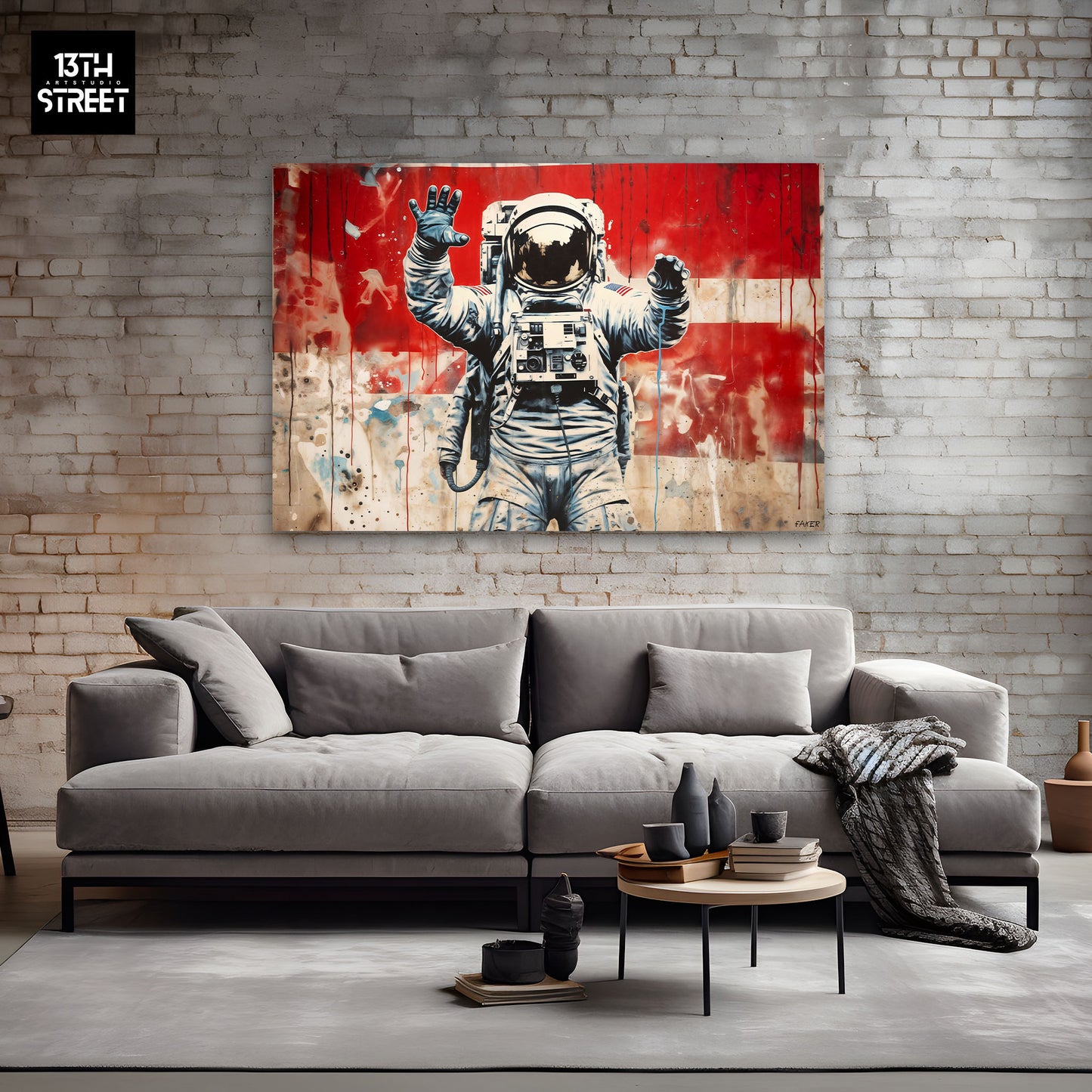 Faker - Welcome To The Moon - Canvas