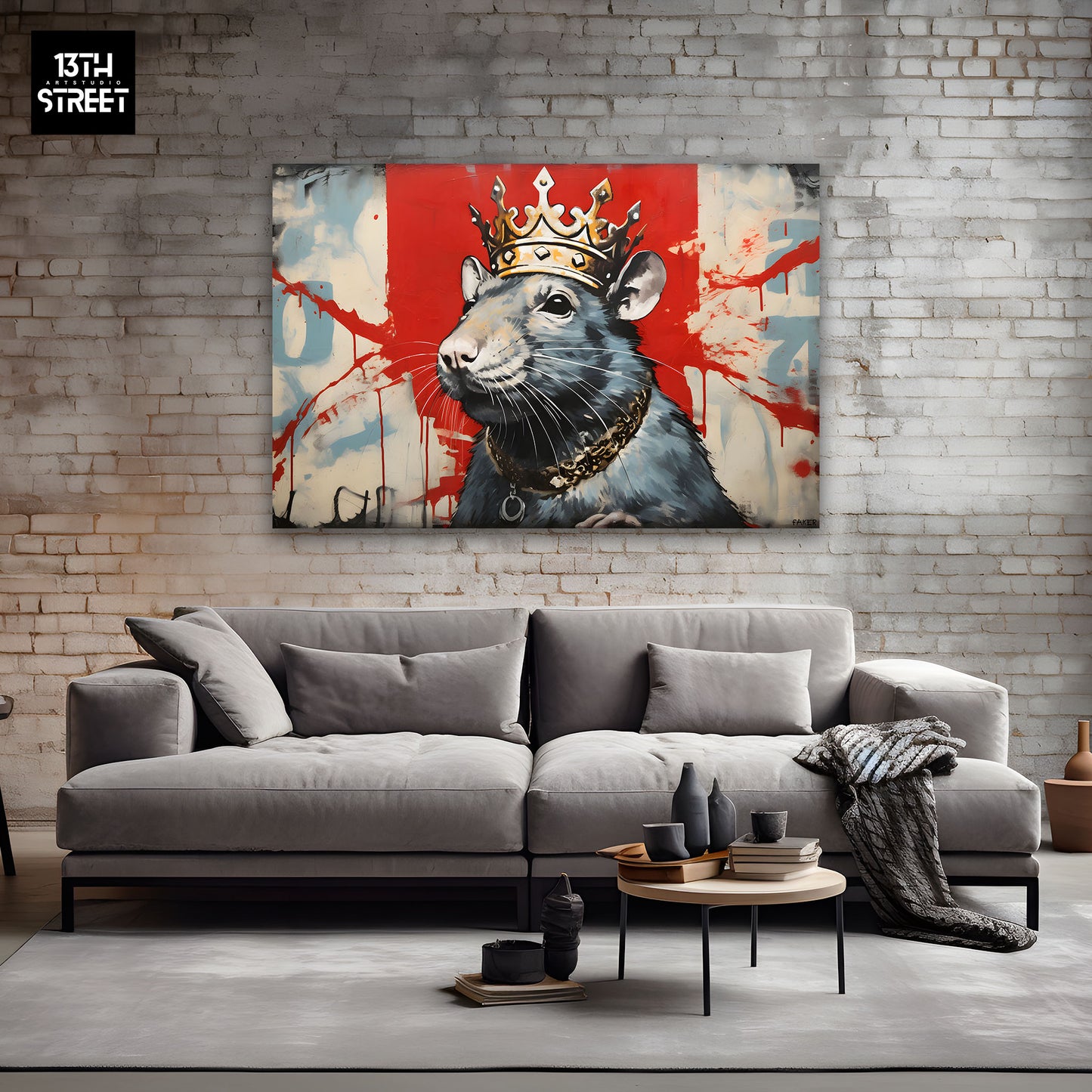 Faker - The Rat King - Canvas