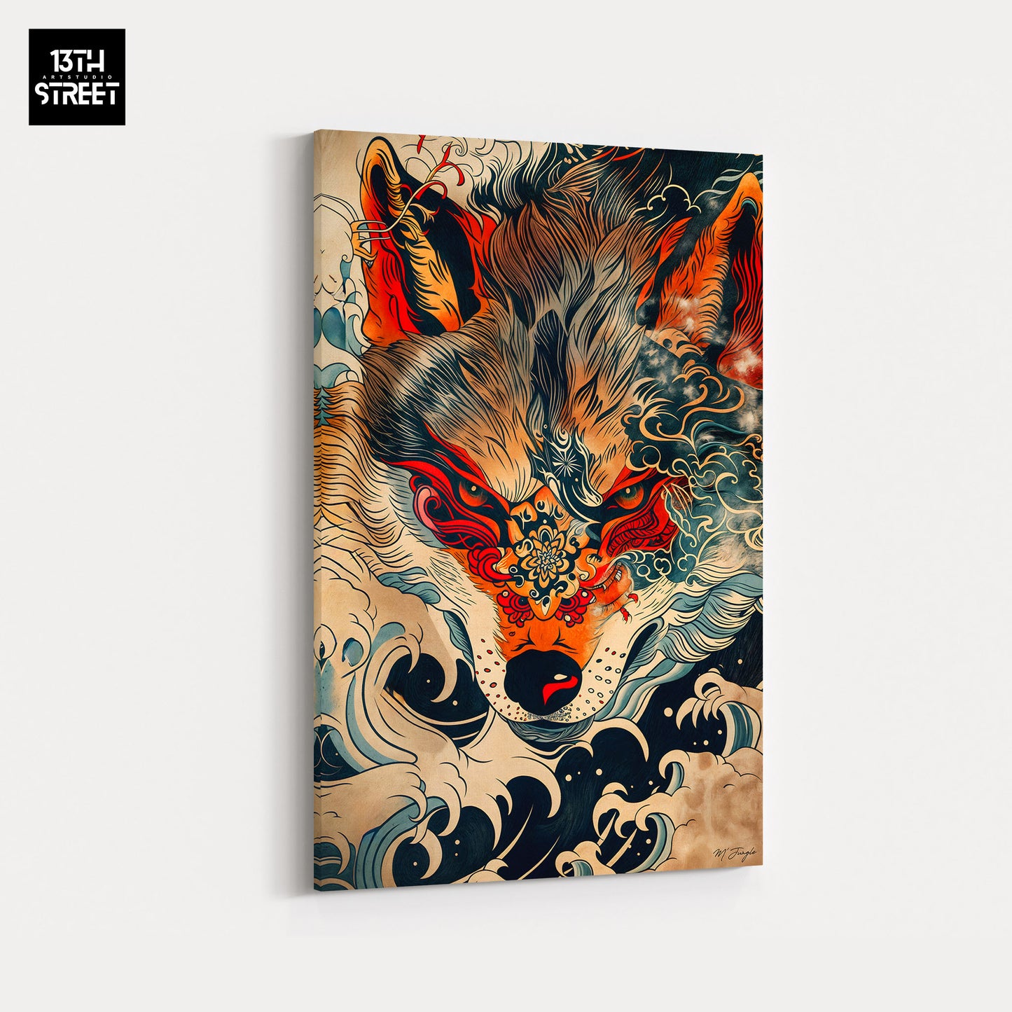Miss Jungle - Oriental Hunter - Canvas