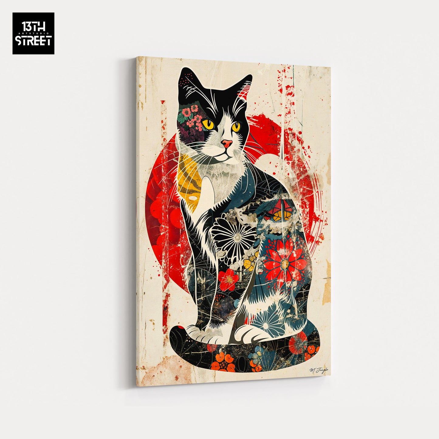 Miss Jungle - Stealth Silhouette - Canvas