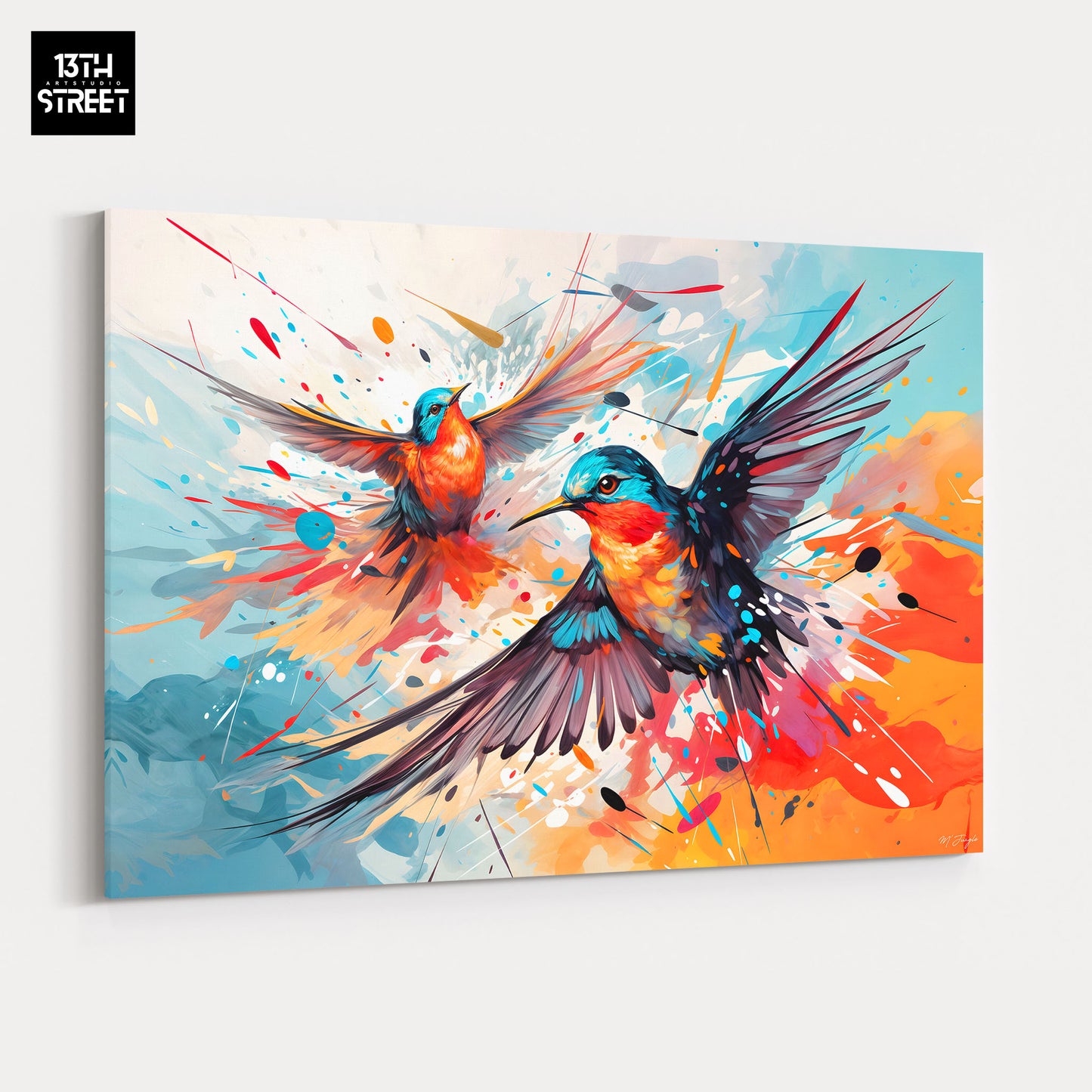 Miss Jungle - Fairy Flight - Canvas