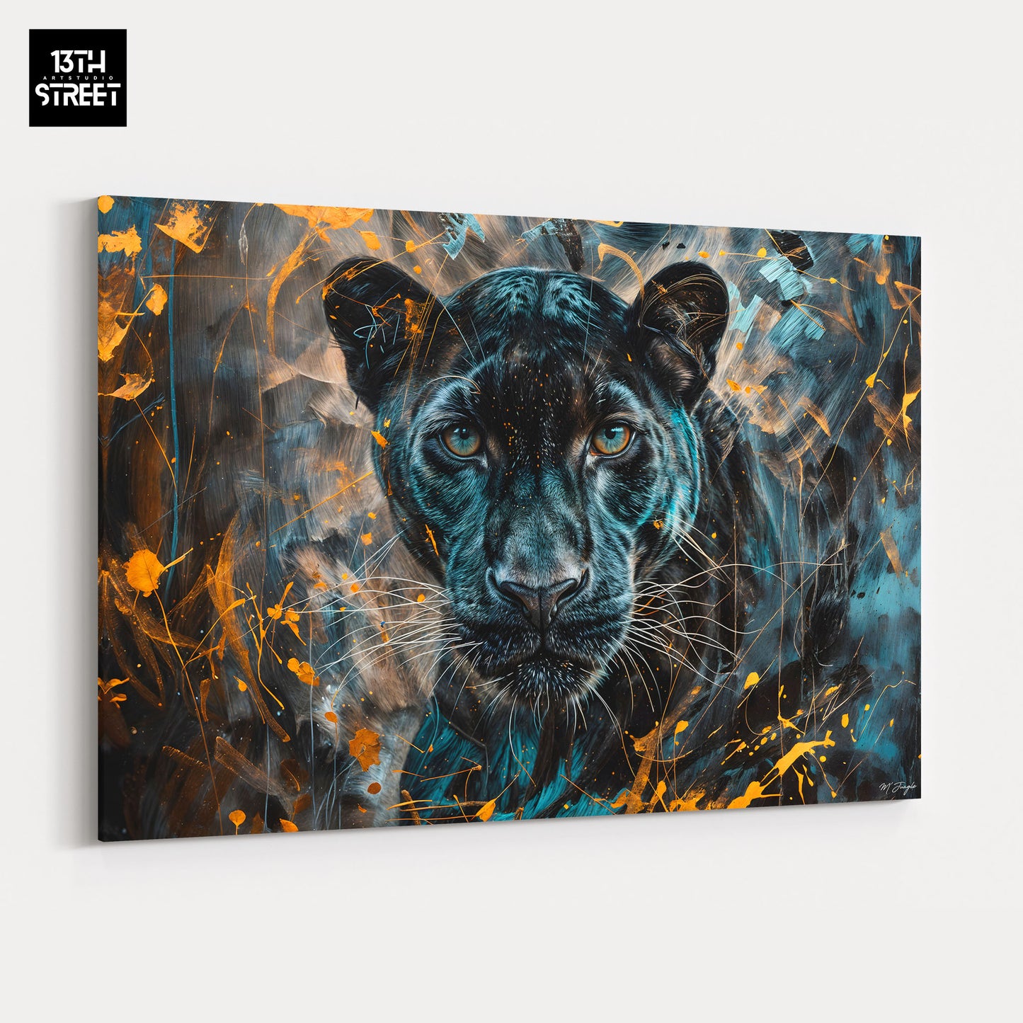 Miss Jungle - Stealthy Spirit - Canvas