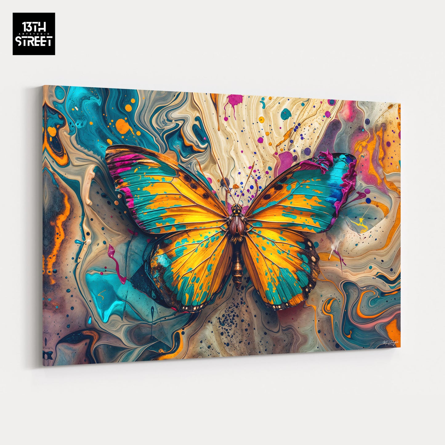 Miss Jungle - Ephemeral Journey - Canvas