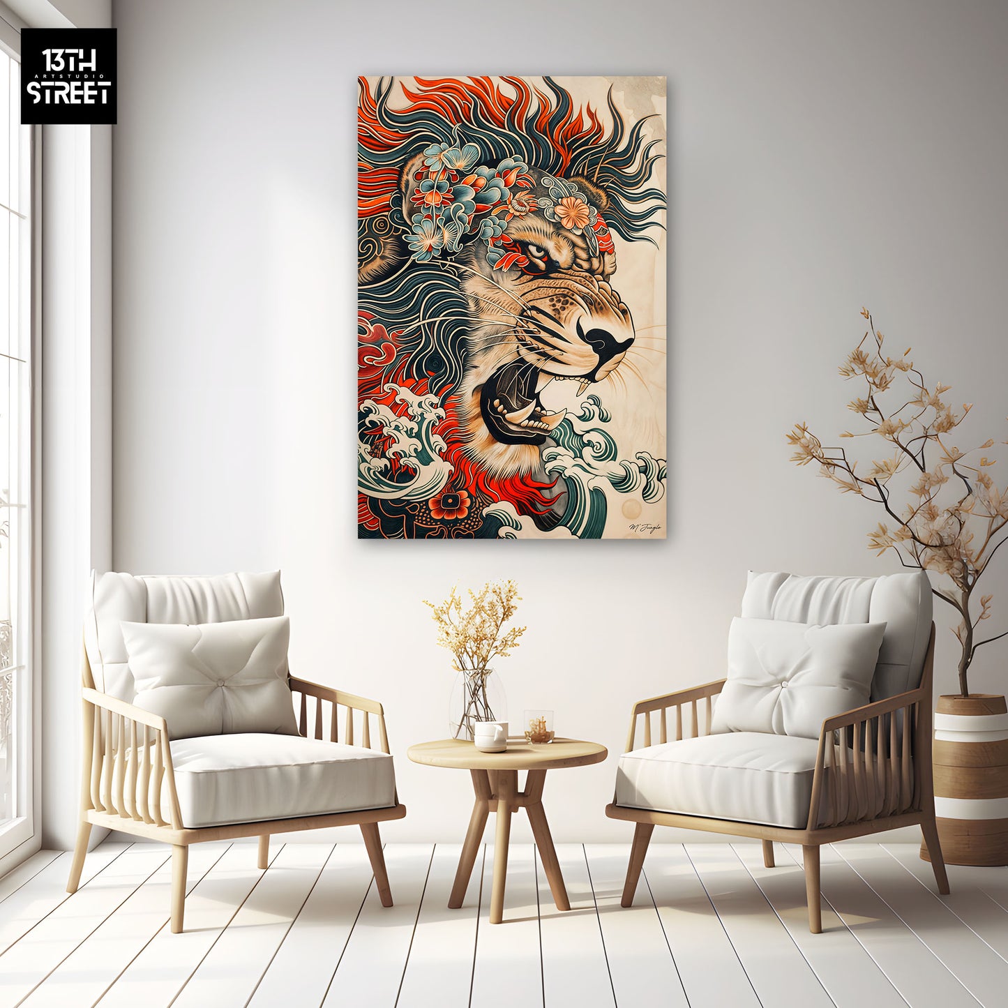 Miss Jungle - Majesty of the Levant - Canvas