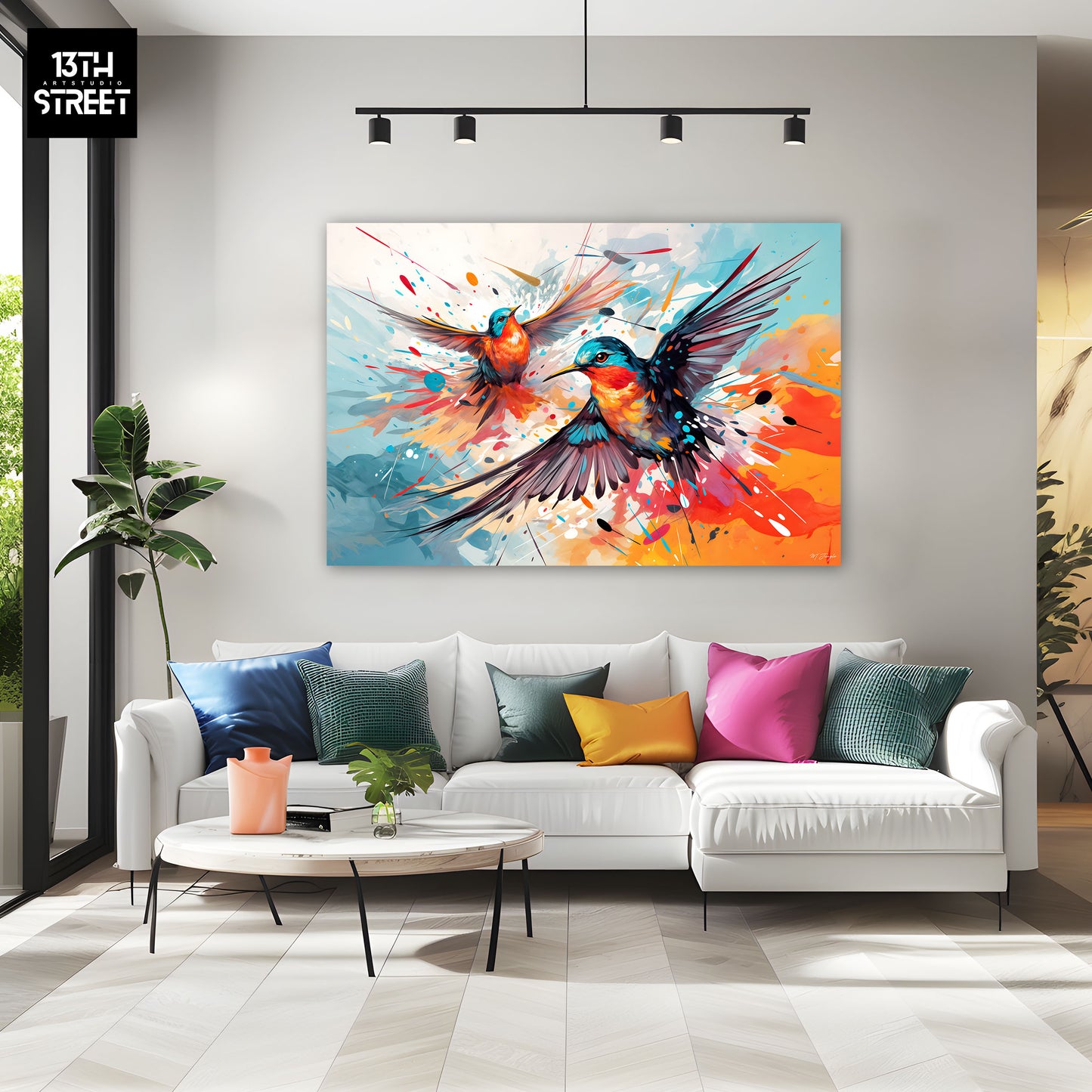 Miss Jungle - Fairy Flight - Canvas