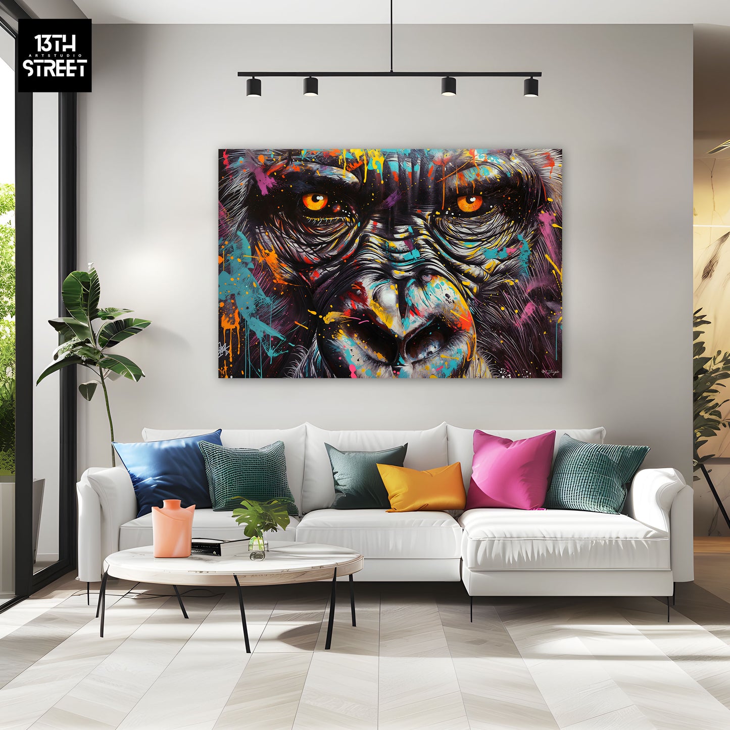 Miss Jungle - Primitive Spirit - Canvas