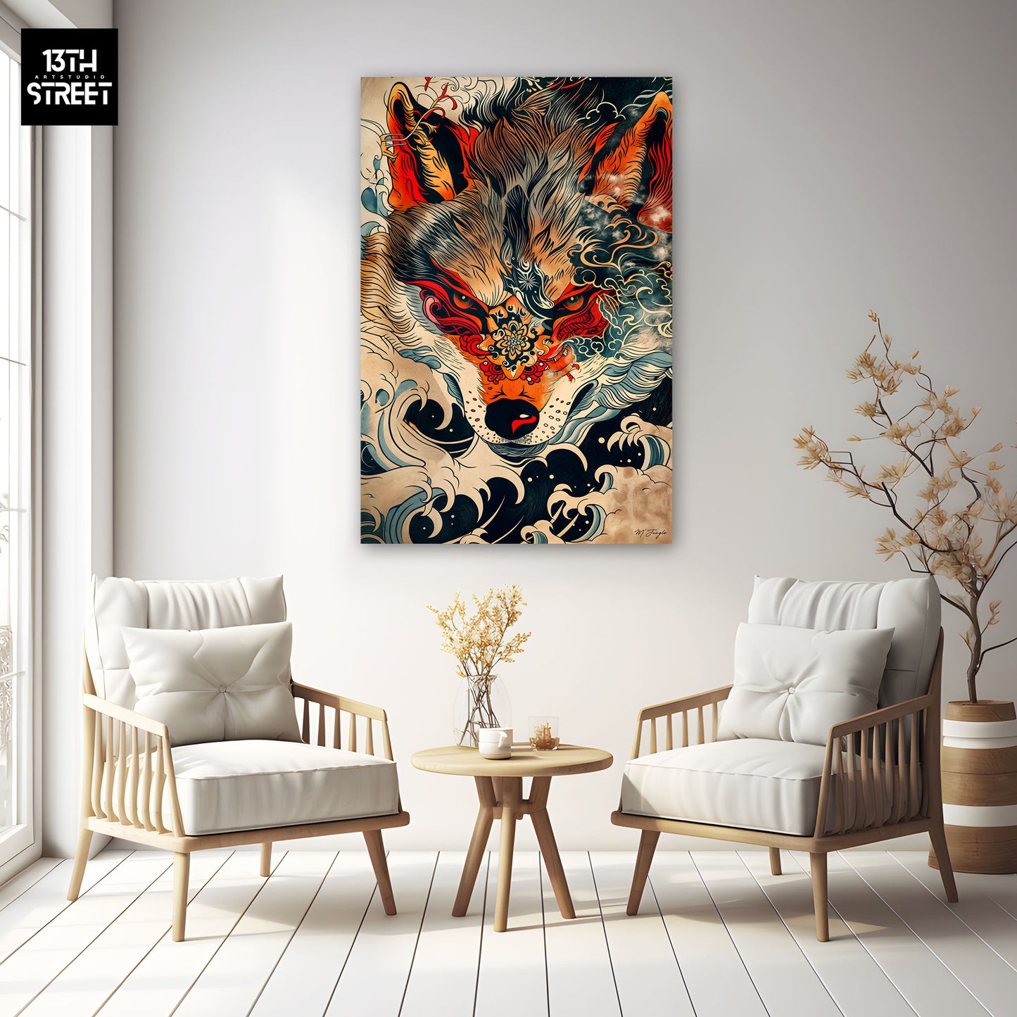 Miss Jungle - Oriental Hunter - Canvas