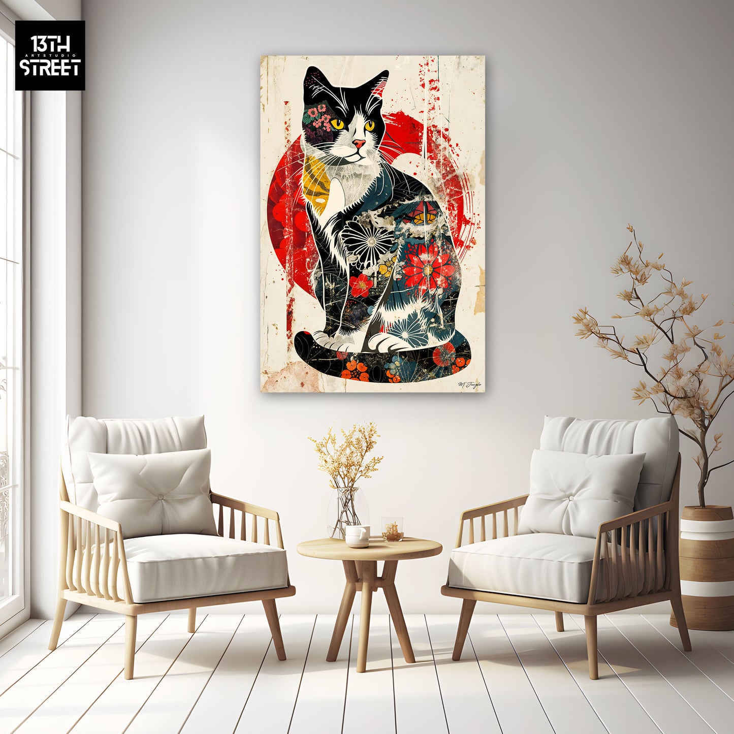 Miss Jungle - Stealth Silhouette - Canvas