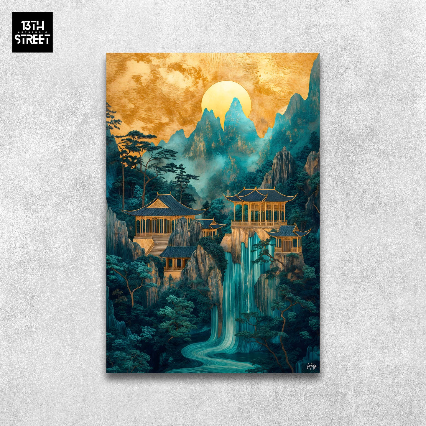 Mody - Oriental Garden - Canvas