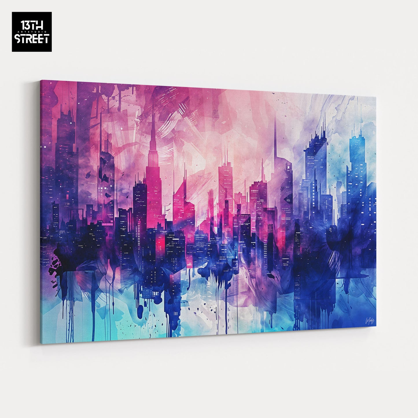 Mody - Azure City - Canvas