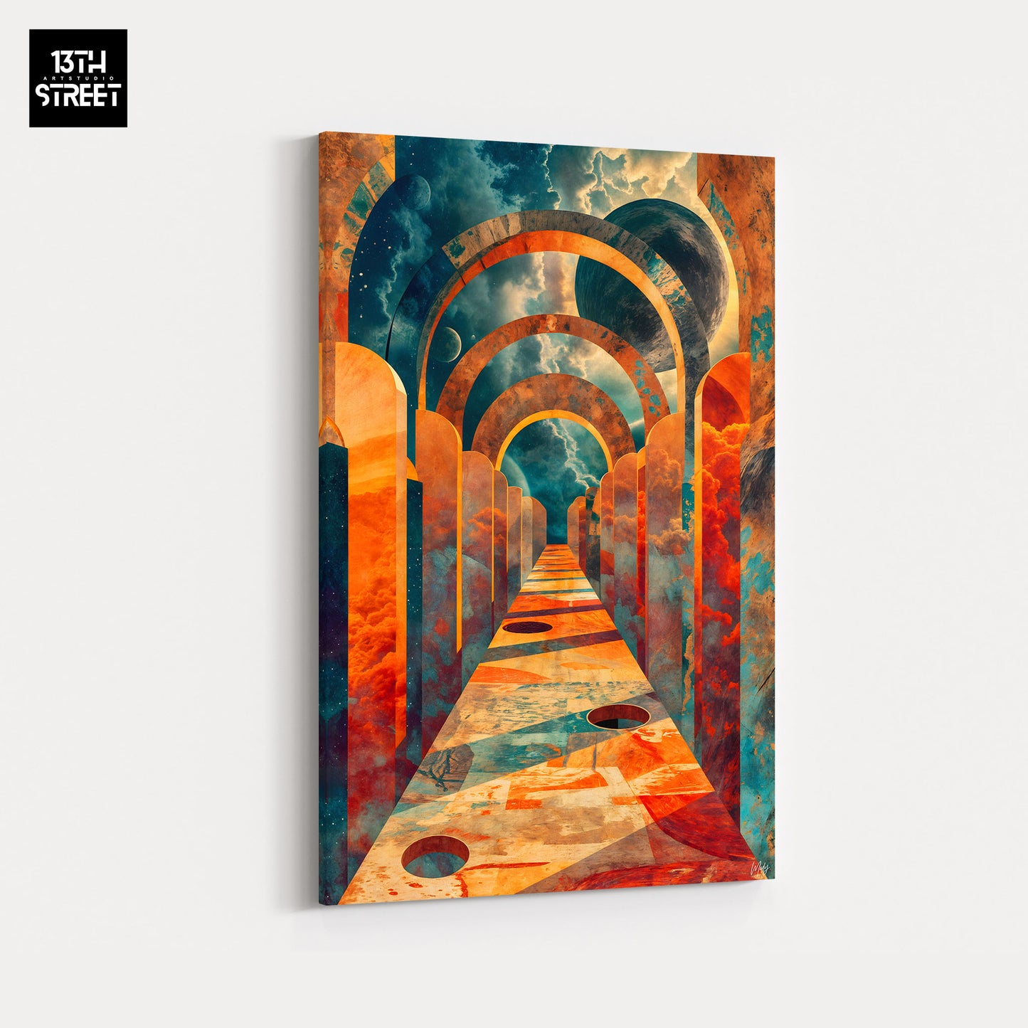 Mody - Lunar Walk - Canvas
