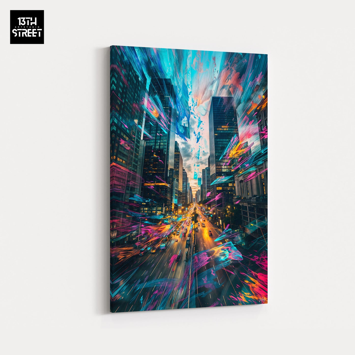 Mody - Vortex of Colors - Canvas