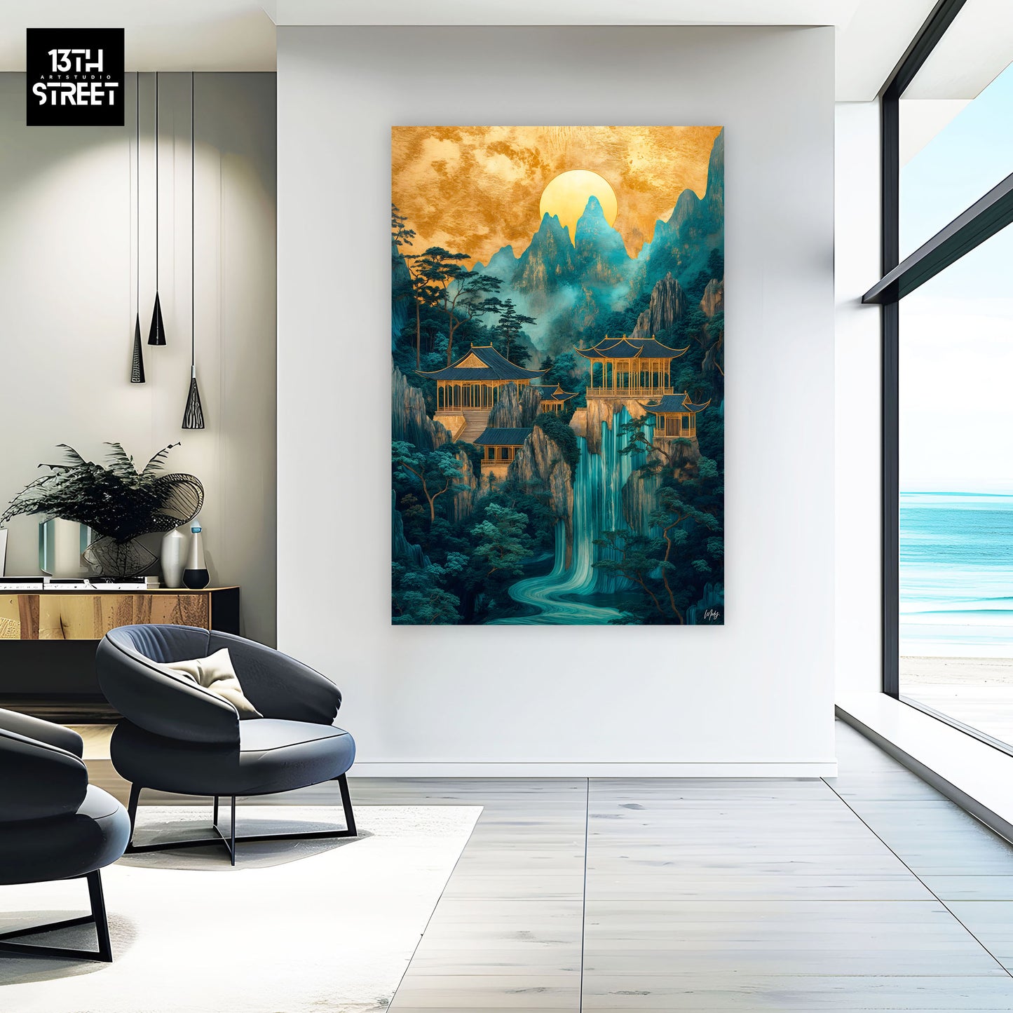 Mody - Oriental Garden - Canvas