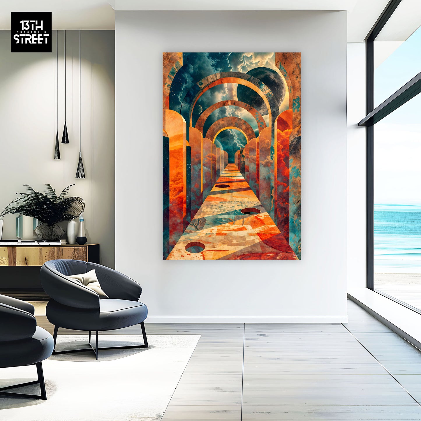 Mody - Lunar Walk - Canvas