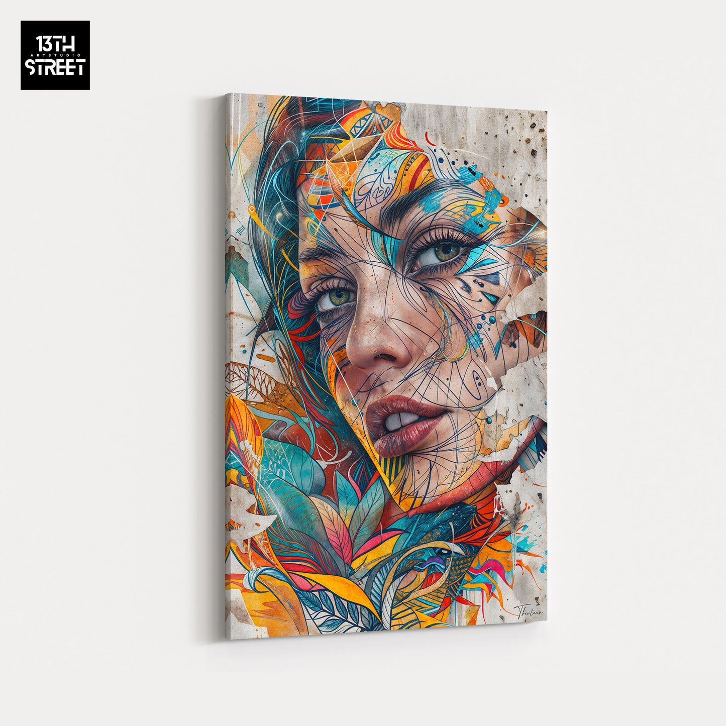Thirteen - Luna's Reflection - Canvas
