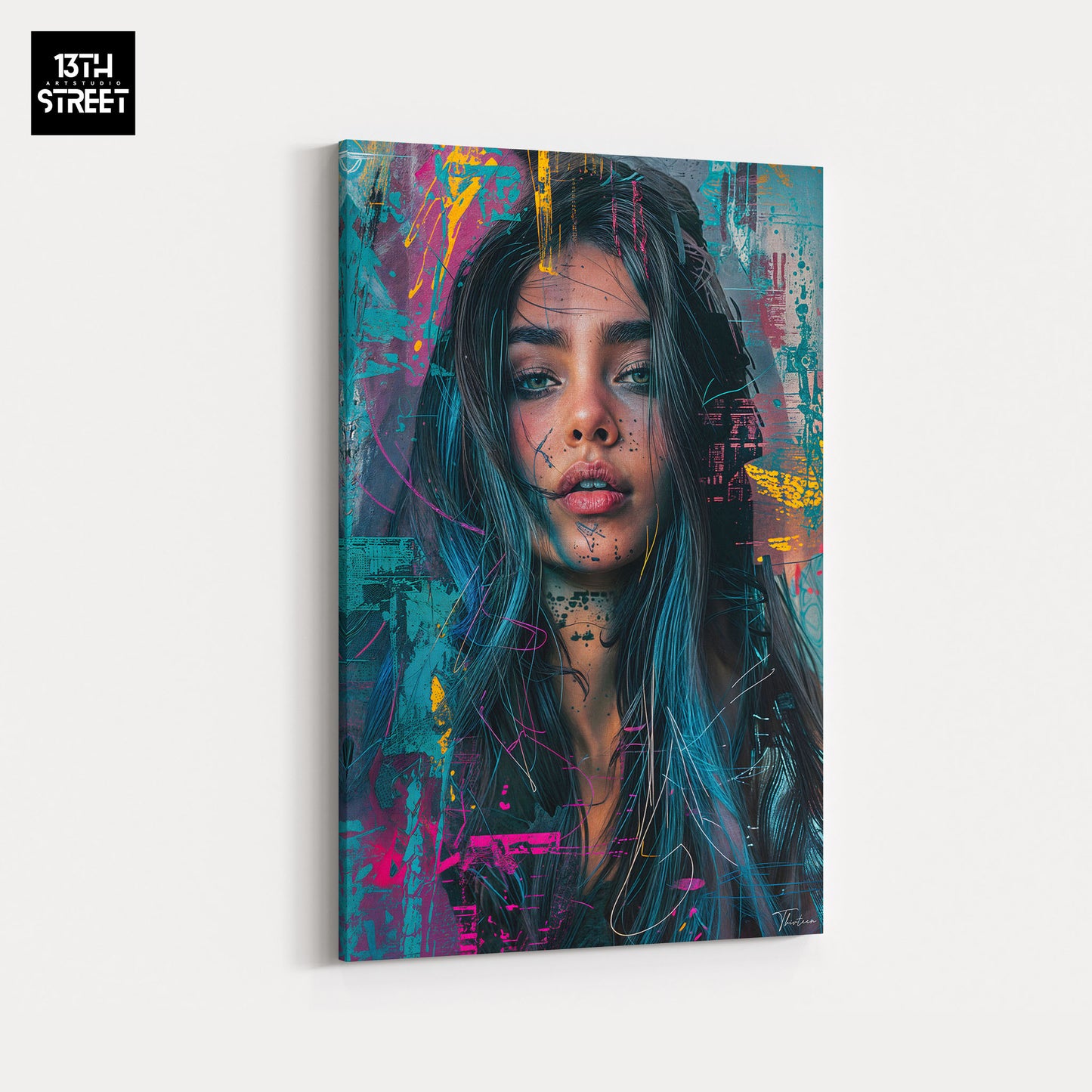Thirteen - Melody Prism - Canvas