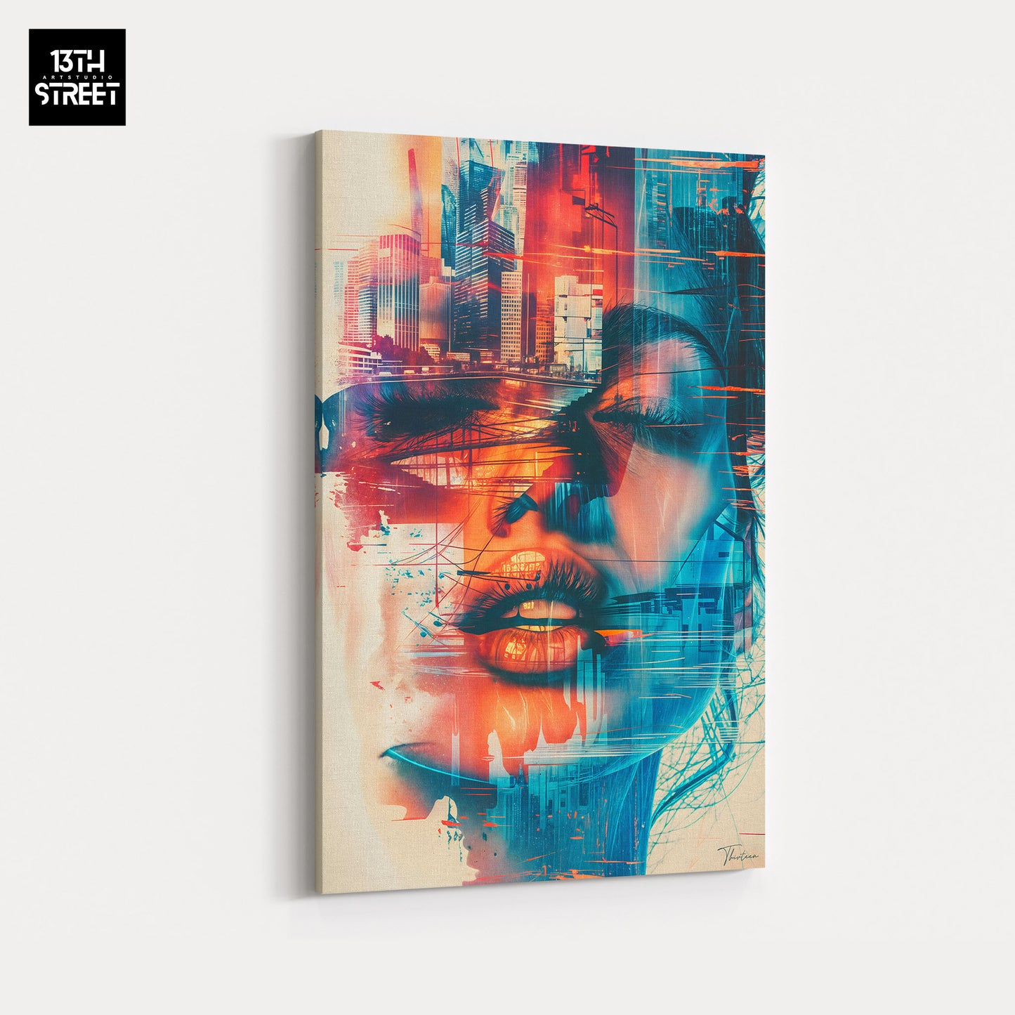 Thirteen - City Escape - Canvas