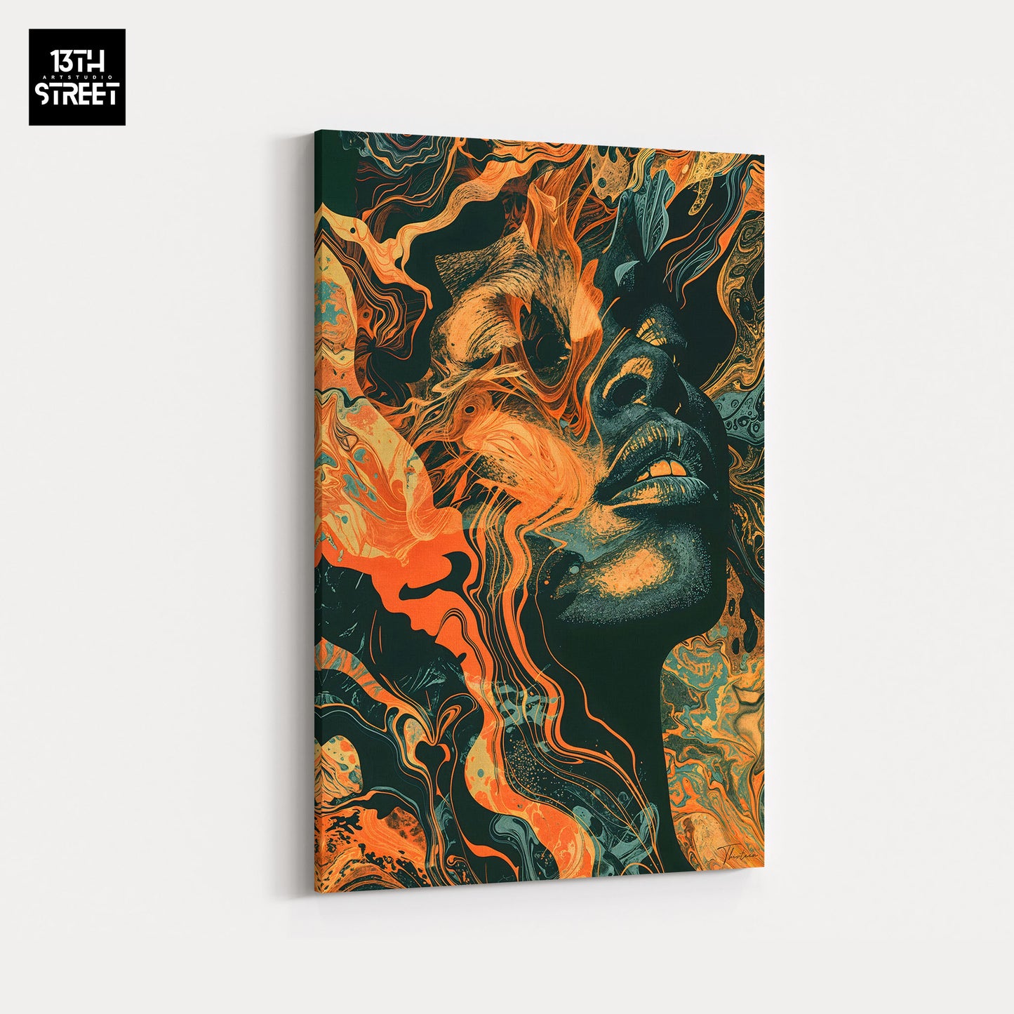 Thirteen - Fusion of the Senses - Canvas