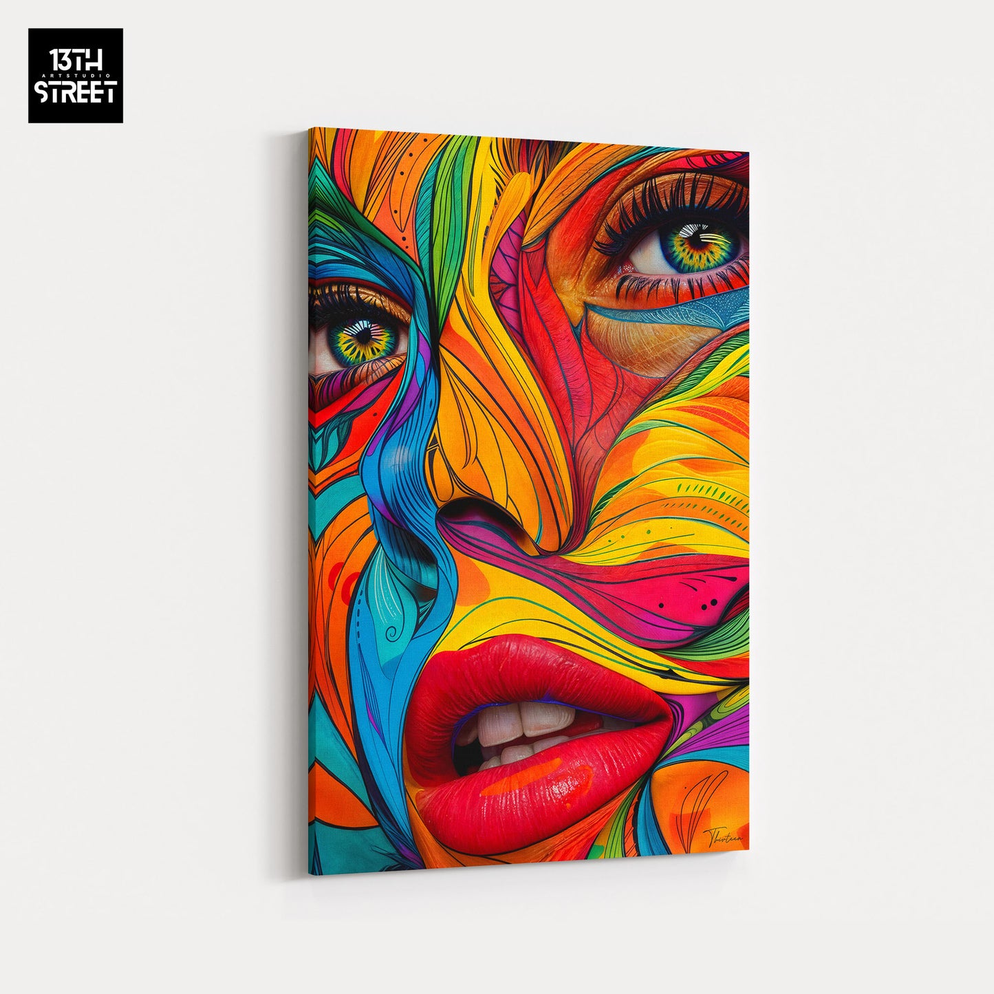 Thirteen - Solar Reflection - Canvas