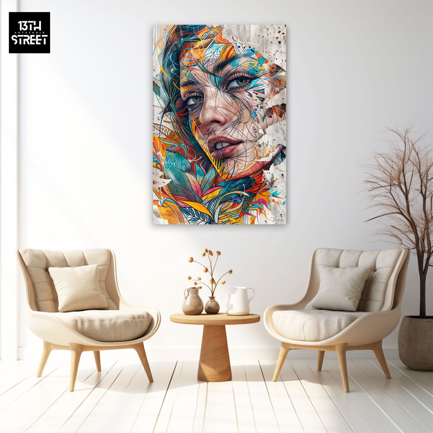 Thirteen - Luna's Reflection - Canvas
