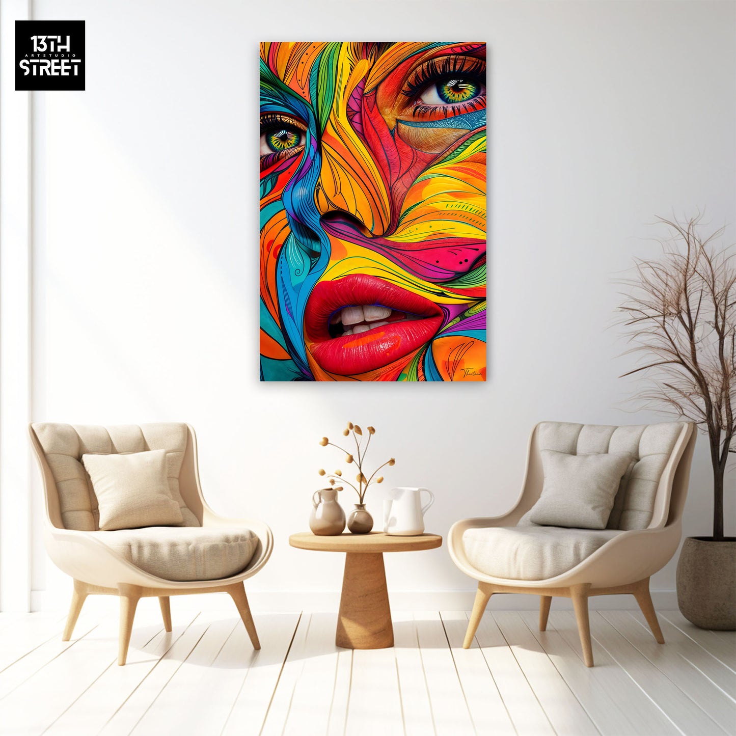 Thirteen - Solar Reflection - Canvas