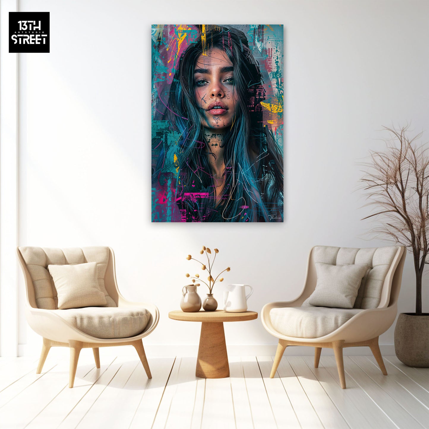 Thirteen - Melody Prism - Canvas