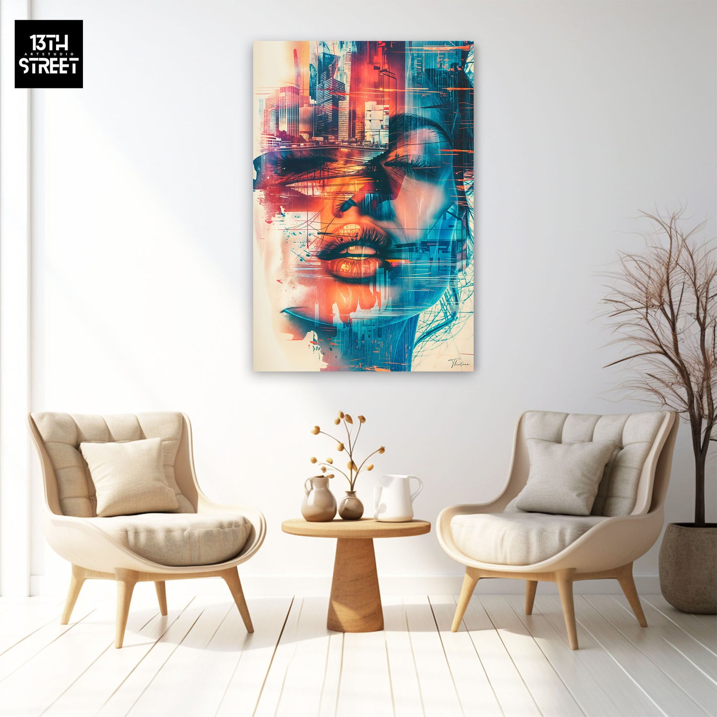 Thirteen - City Escape - Canvas