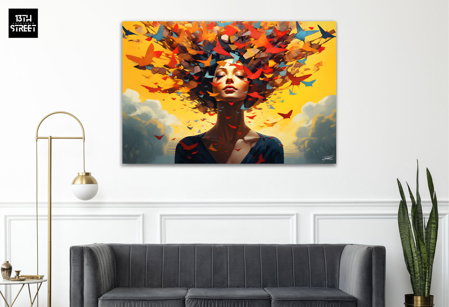 Thirteen - Free Radiance - Canvas